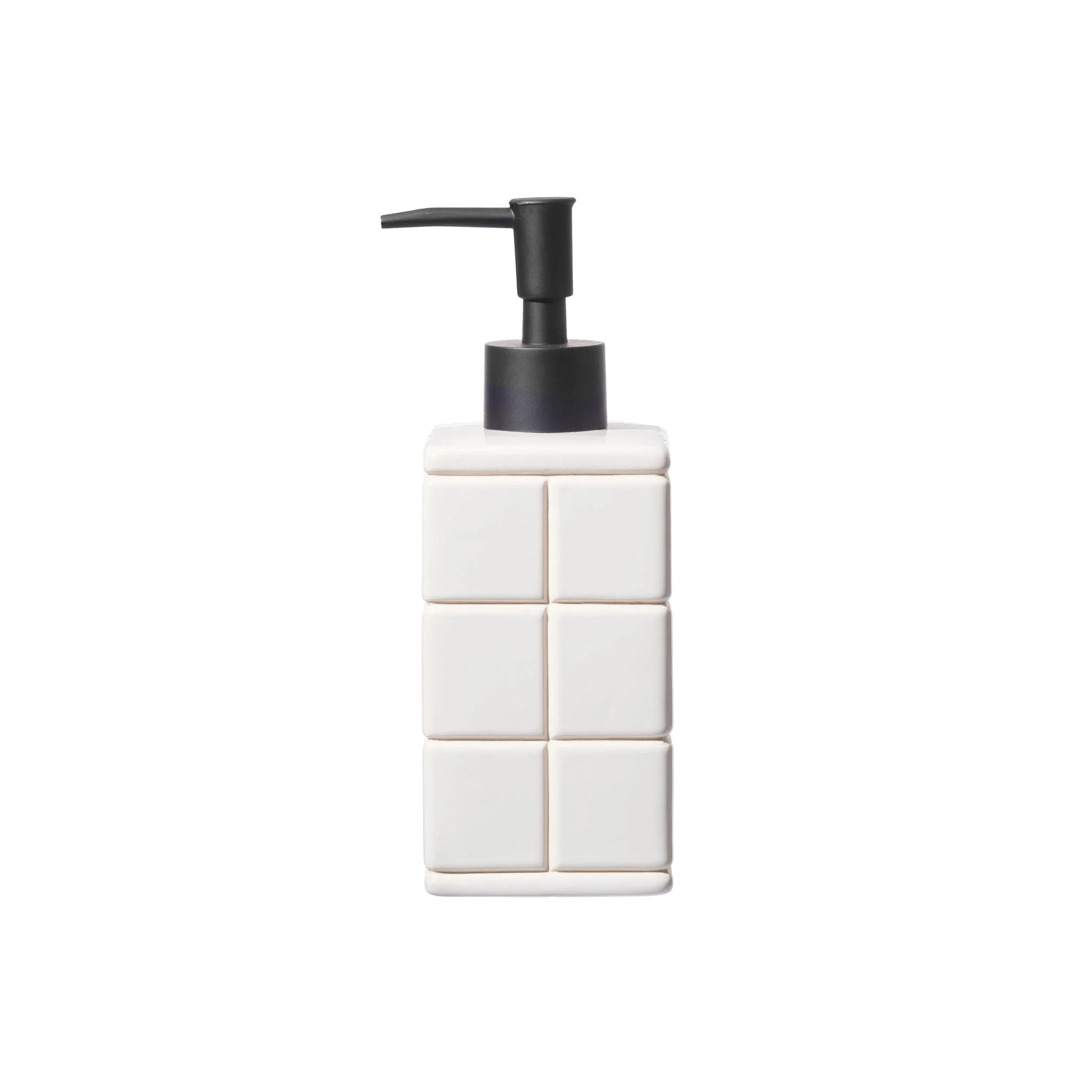 CERAMIC BATH ENSEMBLE SOAP DISPENSER