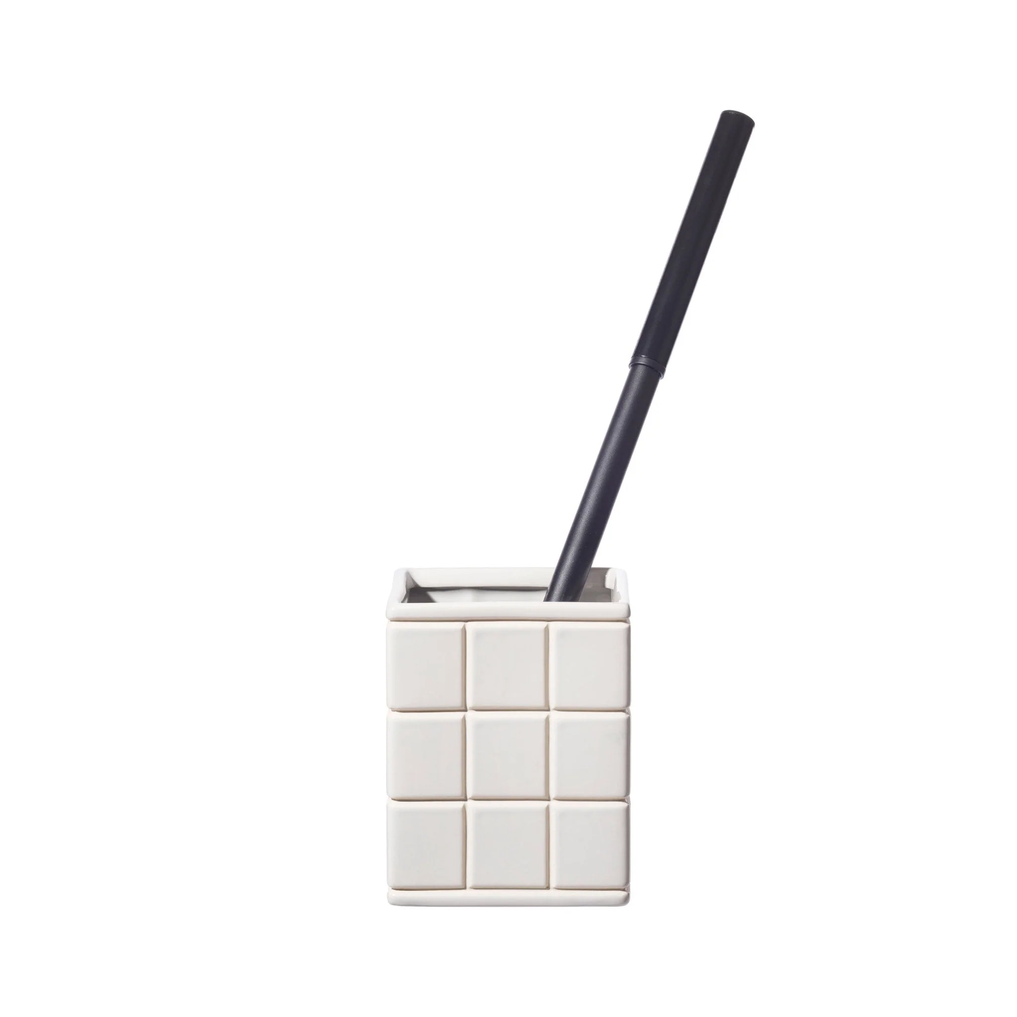 CERAMIC BATH ENSEMBLE TOILET BRUSH - Image 3