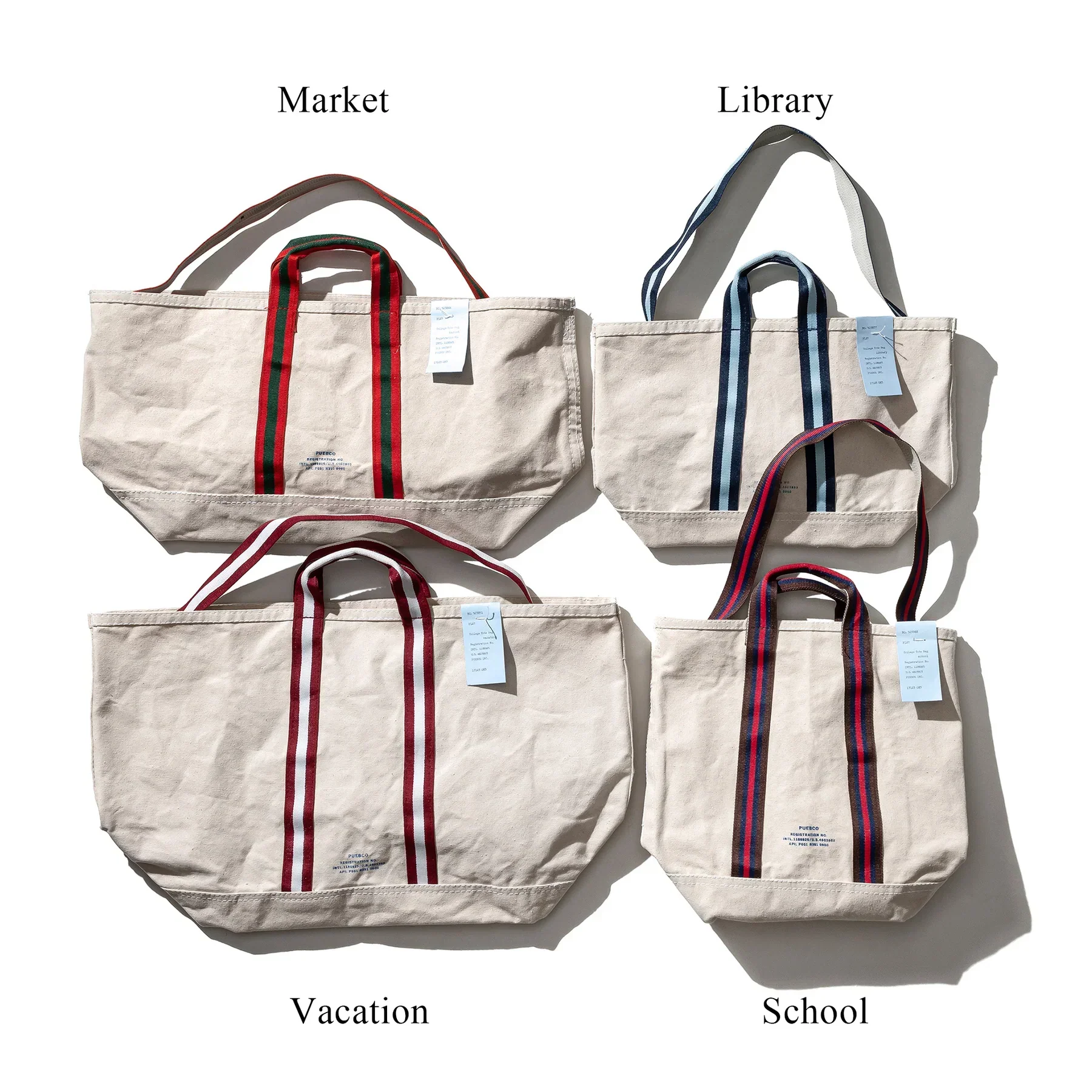 College Tote Bag - Market - Image 8