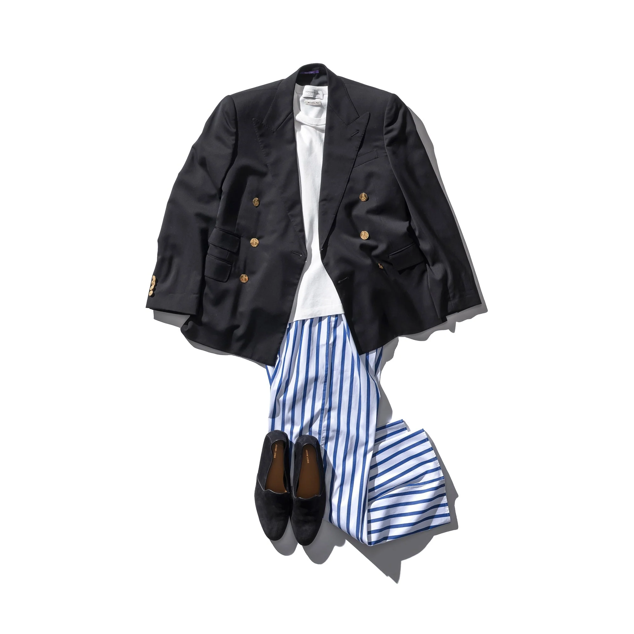 Cotton Stripe Pants - Image 10