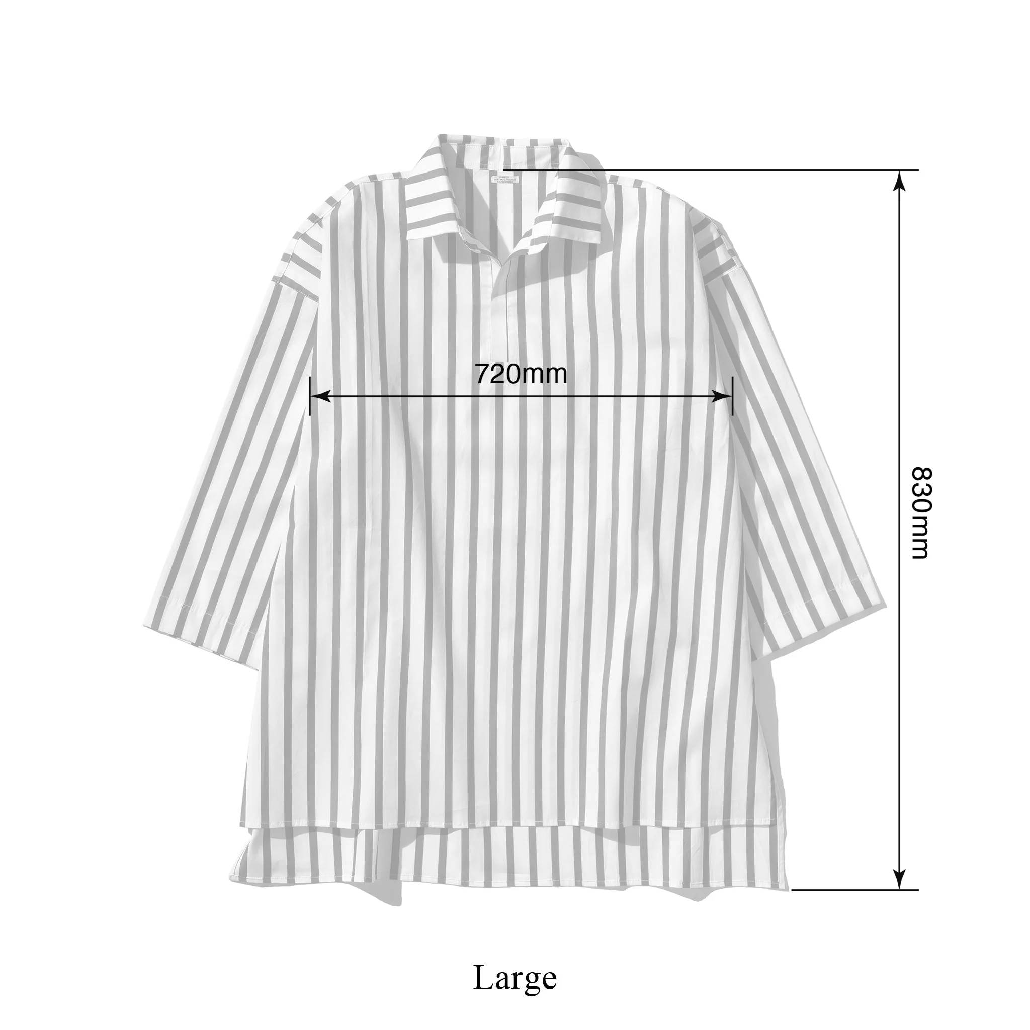 Cotton Stripe Shirt - Image 9
