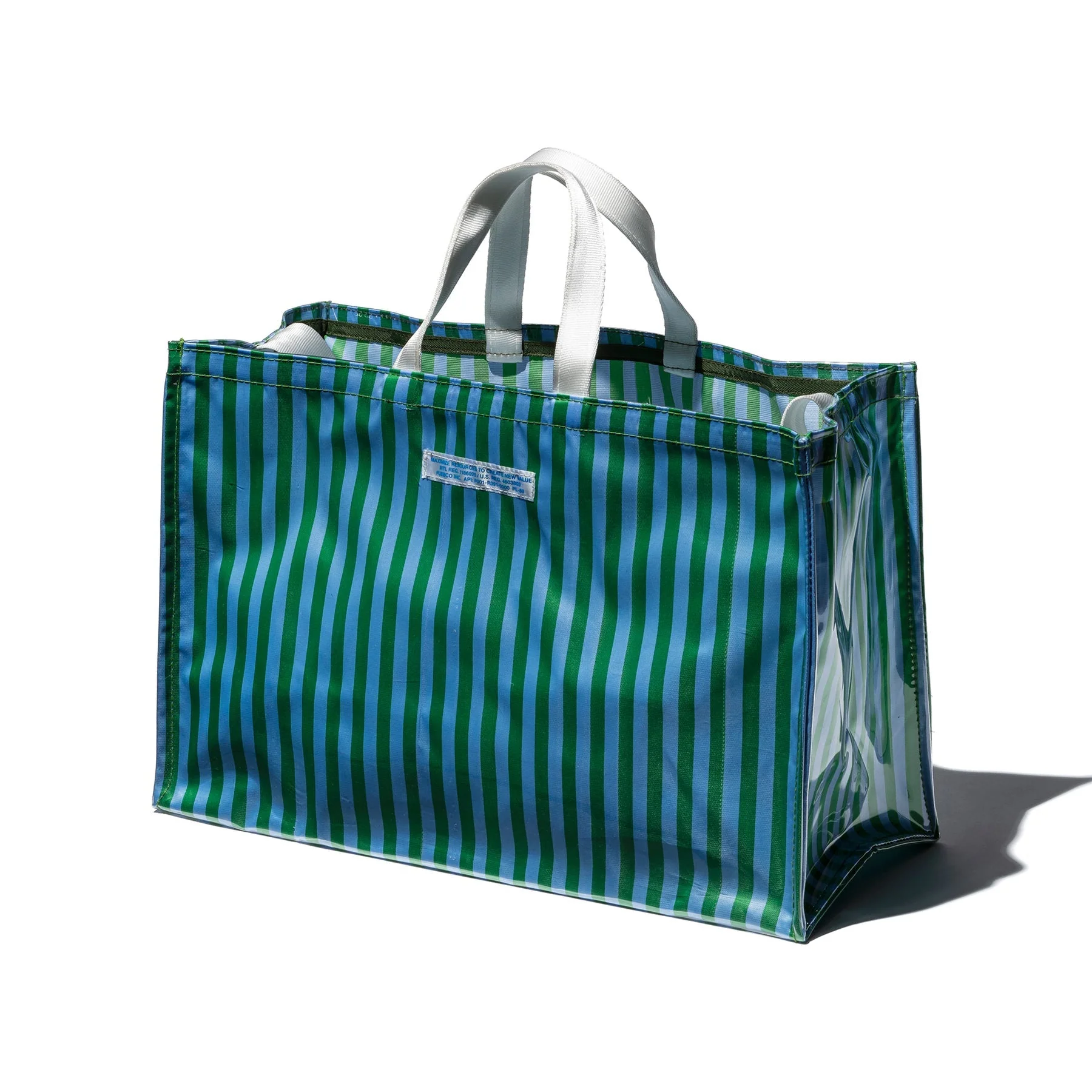 Covered School Tie Fabric Market Bag - Image 4
