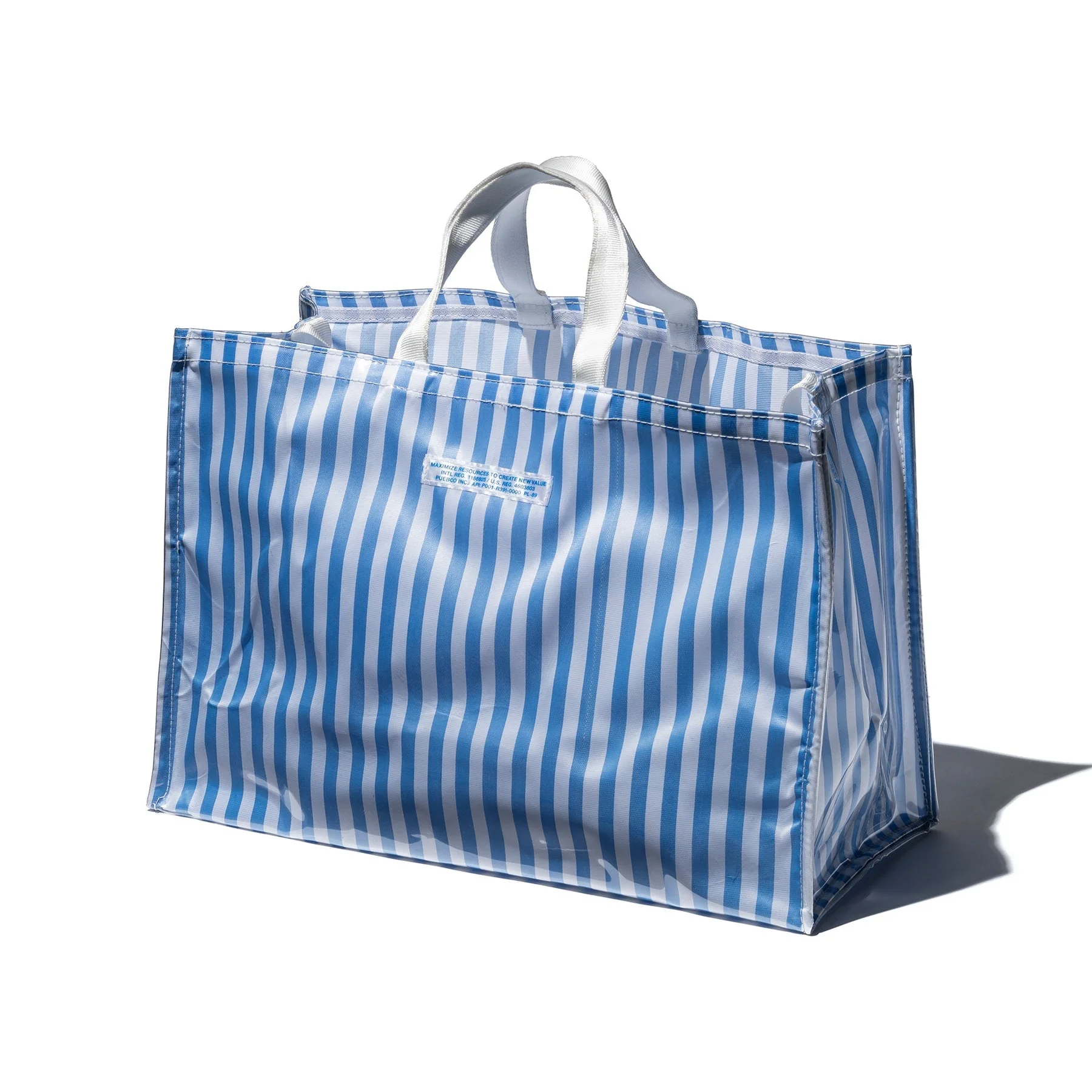 Covered School Tie Fabric Market Bag - Image 5