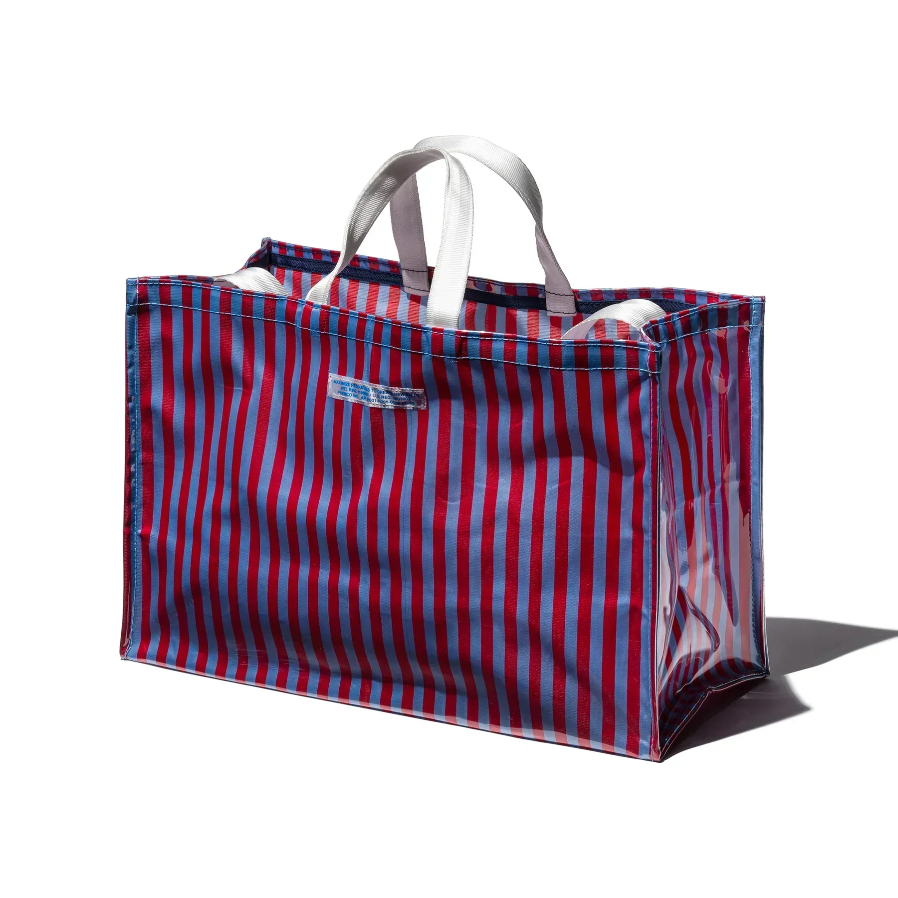 Covered School Tie Fabric Market Bag - Image 6