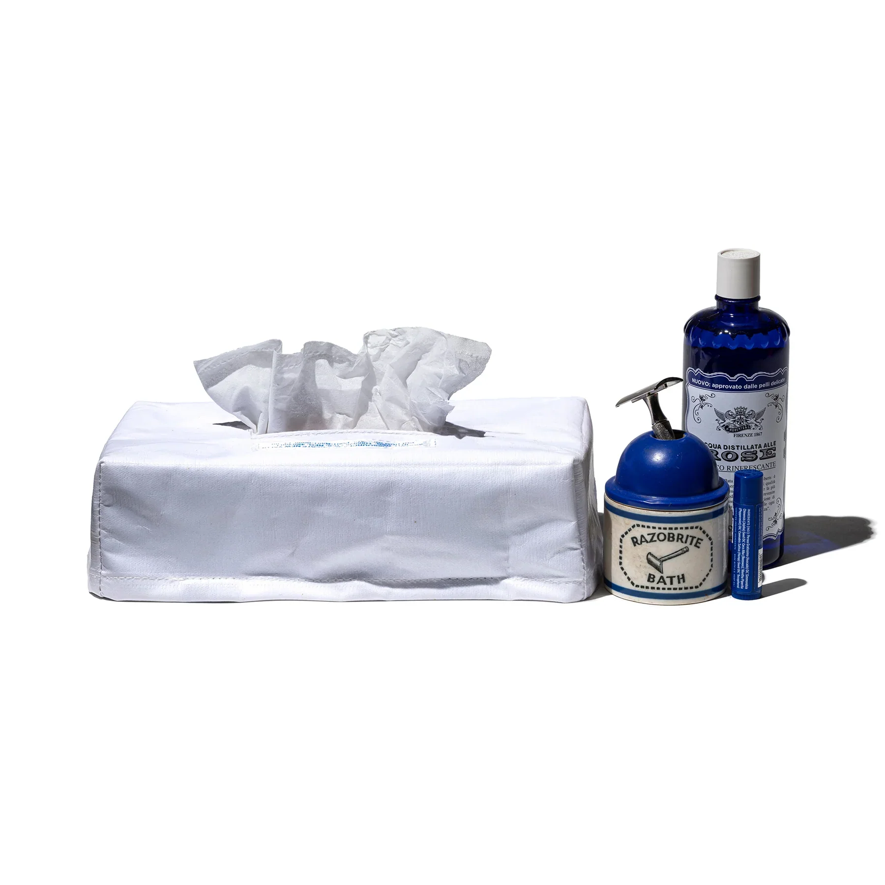 EMERGENCY TISSUE BOX COVER / White - Image 2