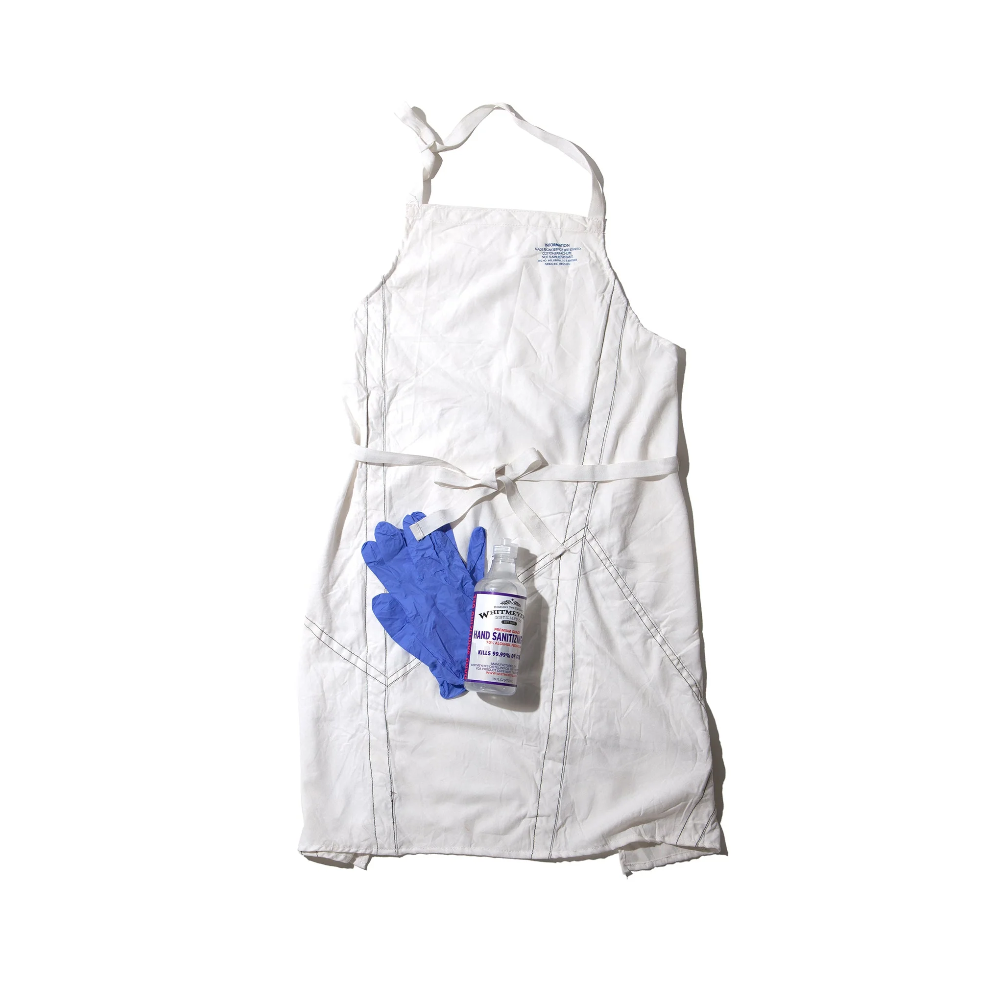 EXPIRED PARACHUTE MATERIAL STANDARD APRON