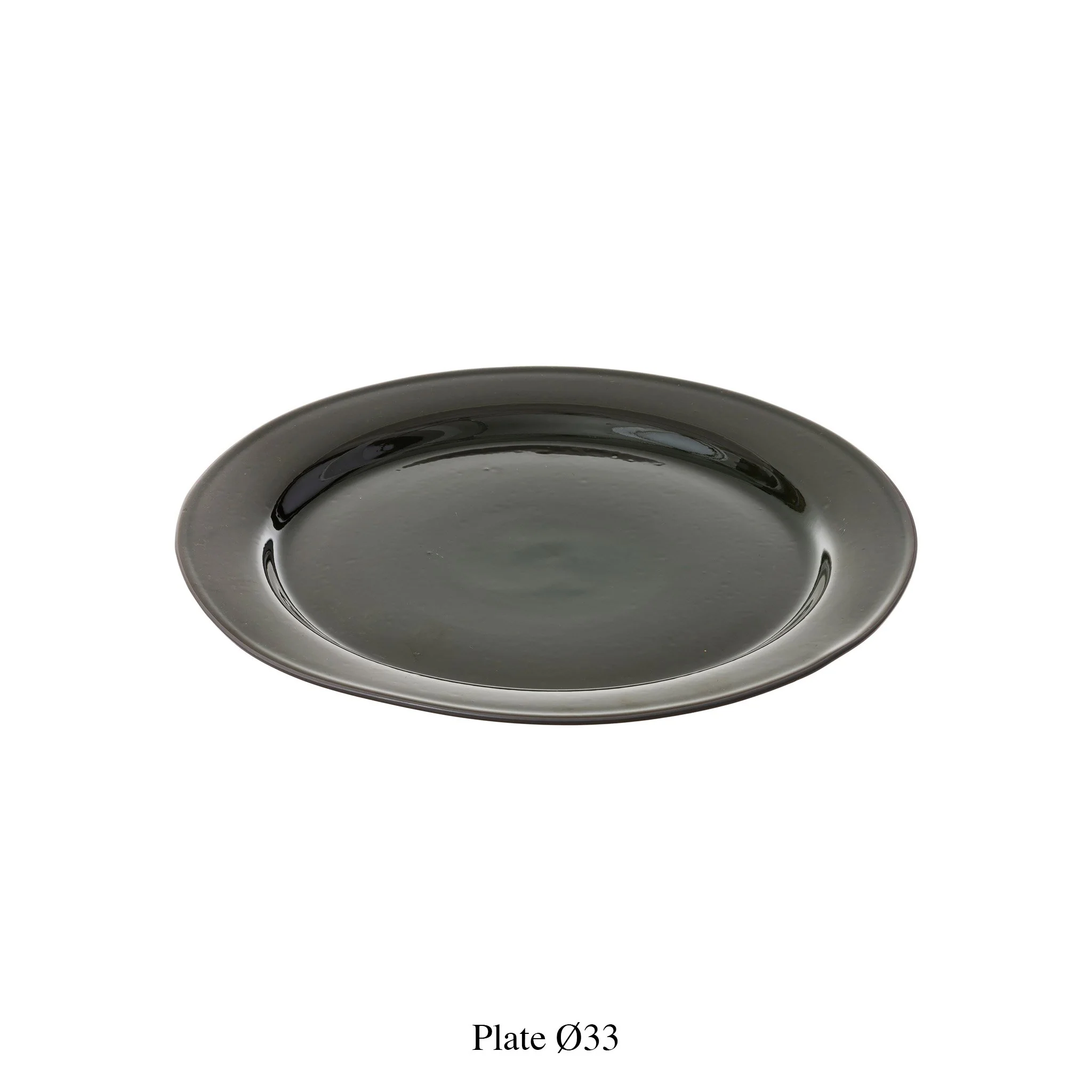 FOREST GREEN DINNERWARE / PLATE - Image 4