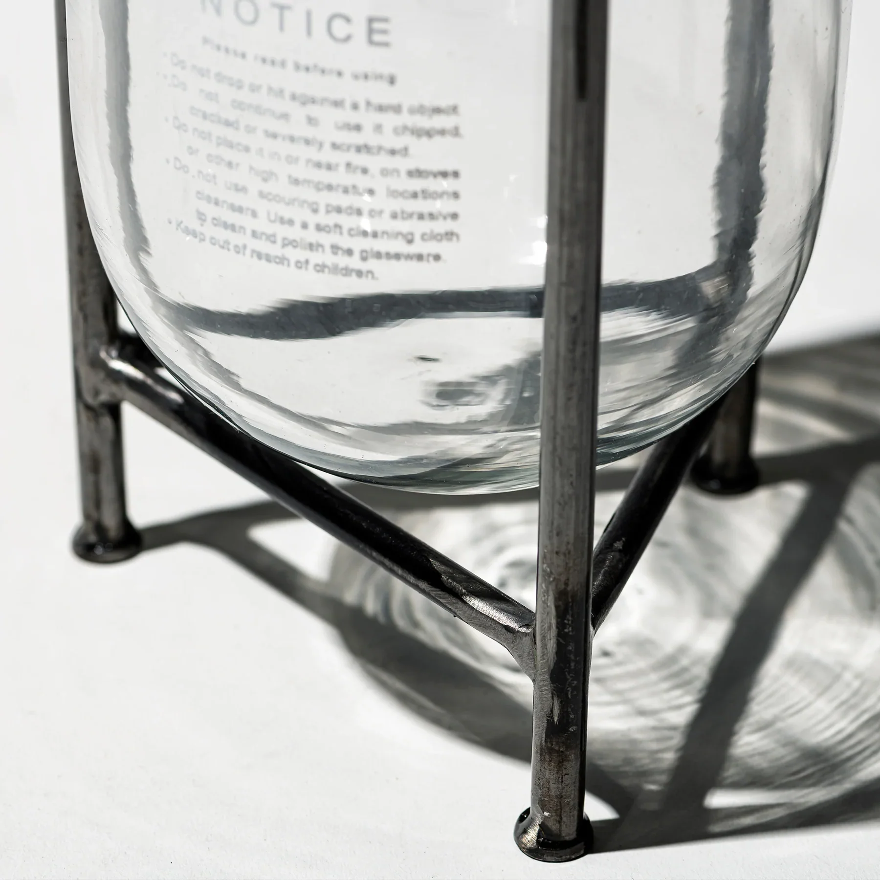 GLASS TUBE WITH STAND - Image 8