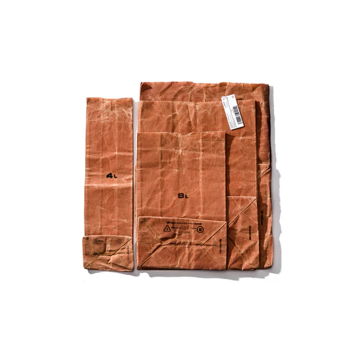 GROCERY BAG 4L BROWN - Image 3