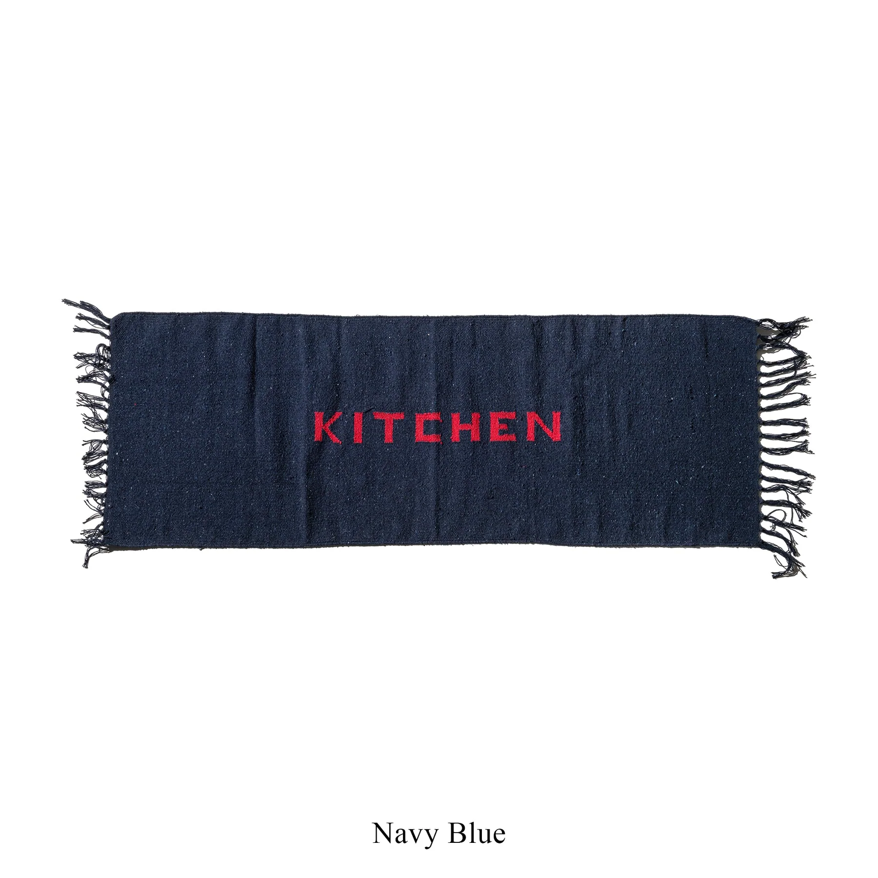 HANDLOOMED RECYCLE YARN KITCHEN MAT - Image 5