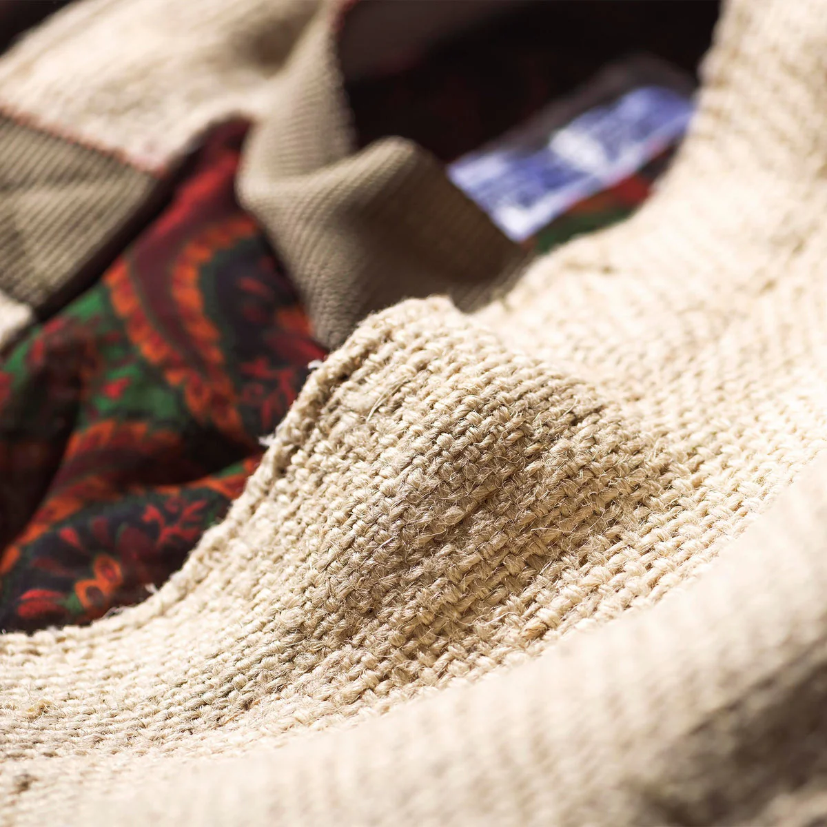 JUTE GRAIN SHOULDER BAG - Image 4