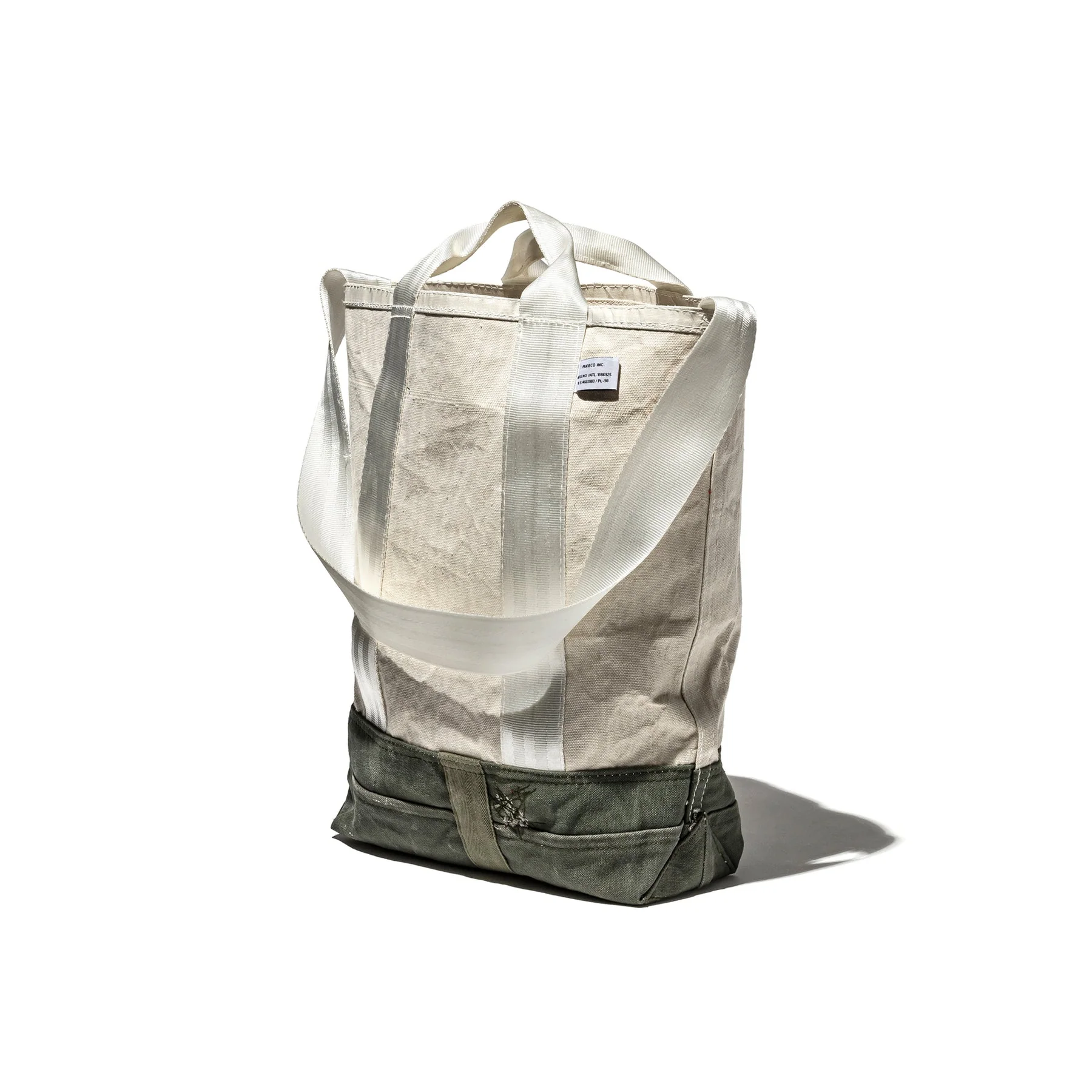 Laminated Fabric X Vintage Fabric Bag - Image 5