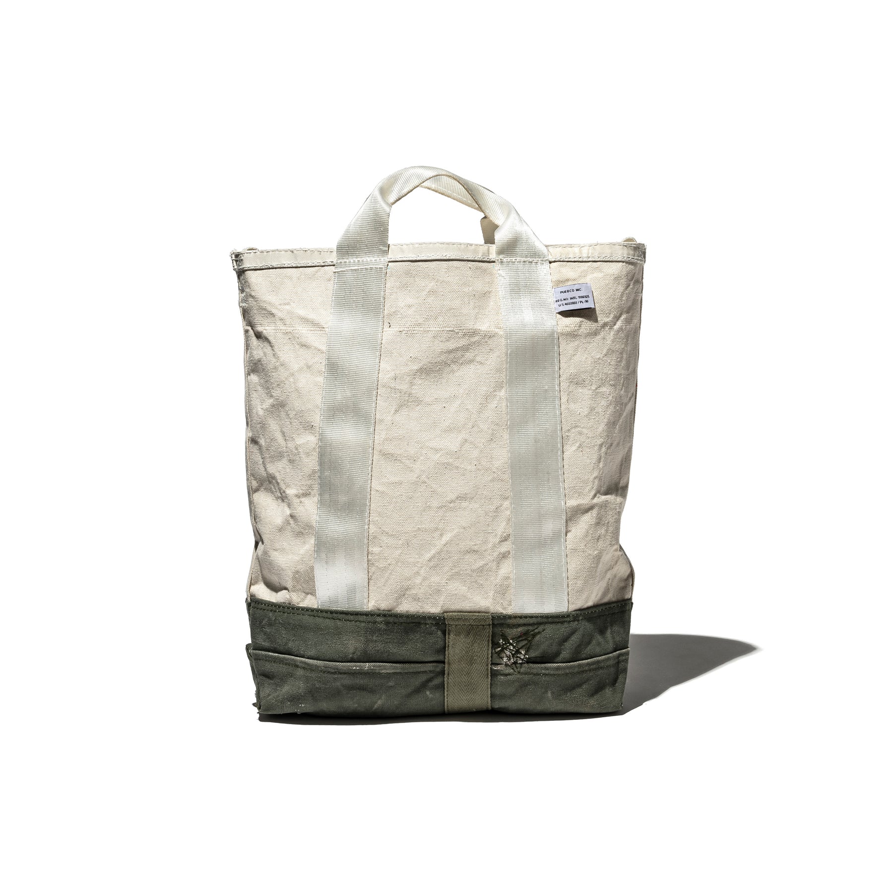 Laminated Fabric X Vintage Fabric Bag - Image 6
