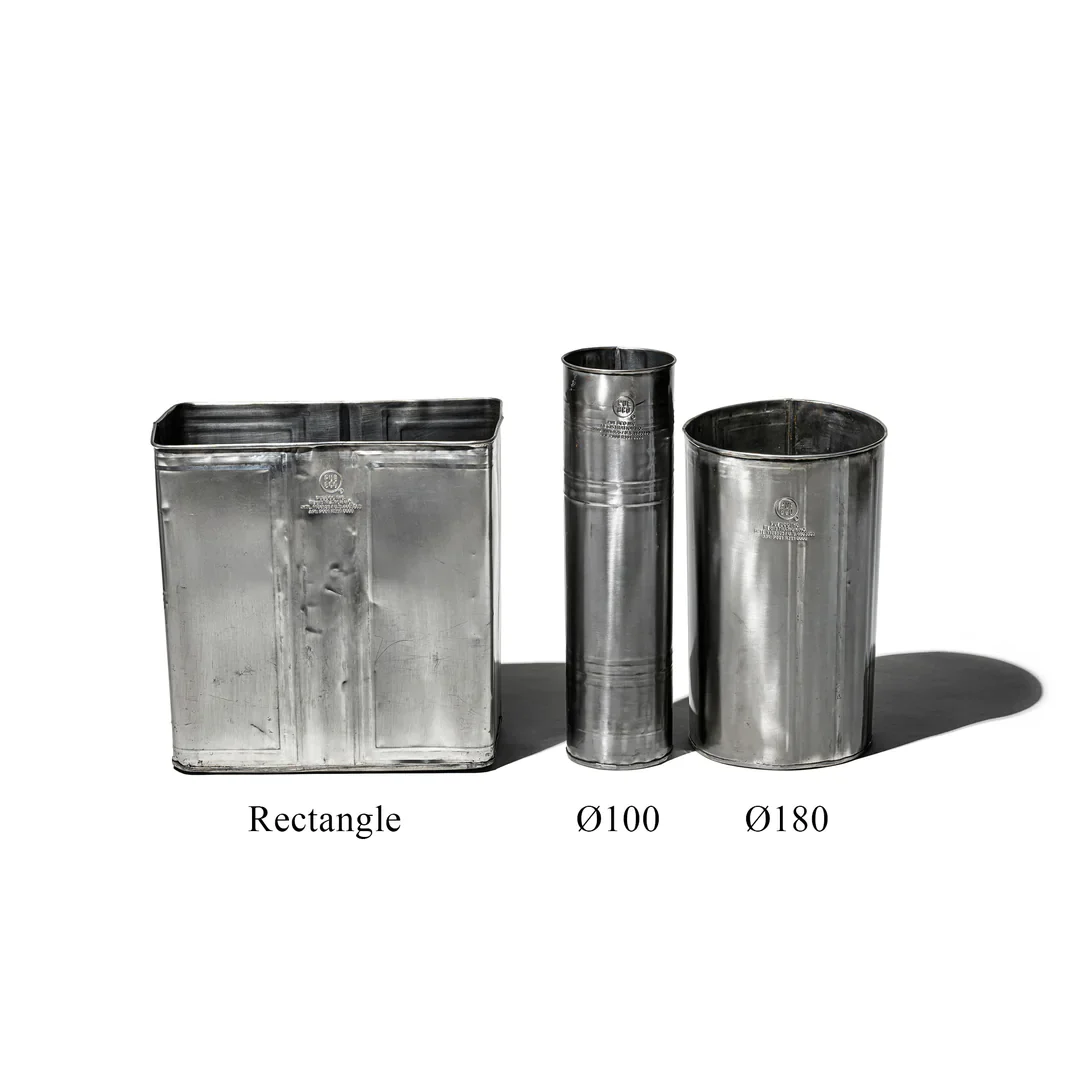 RECYCLED STEEL TRASHCAN - Image 10