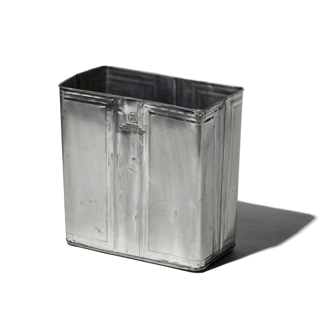 RECYCLED STEEL TRASHCAN - Image 5