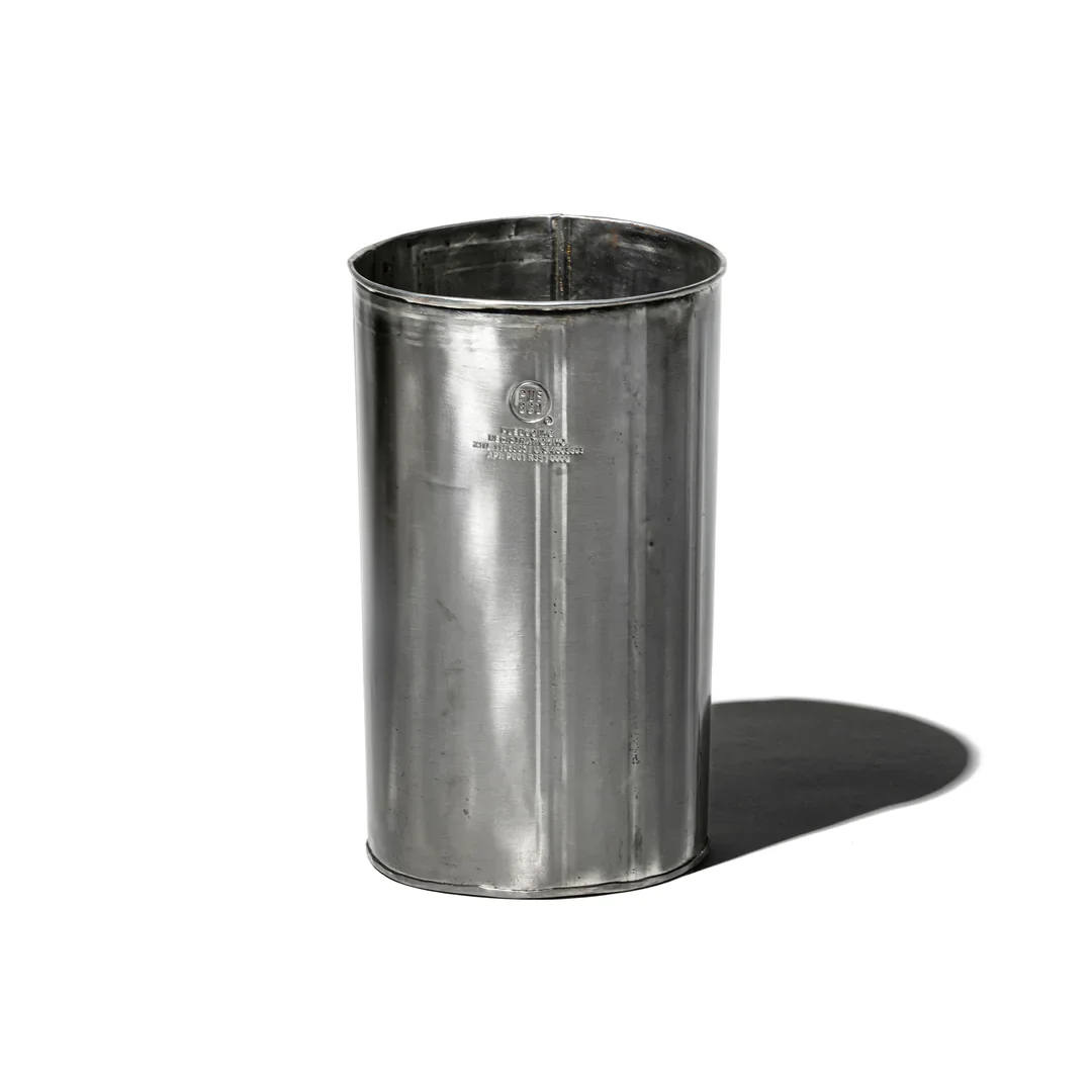 RECYCLED STEEL TRASHCAN - Image 6