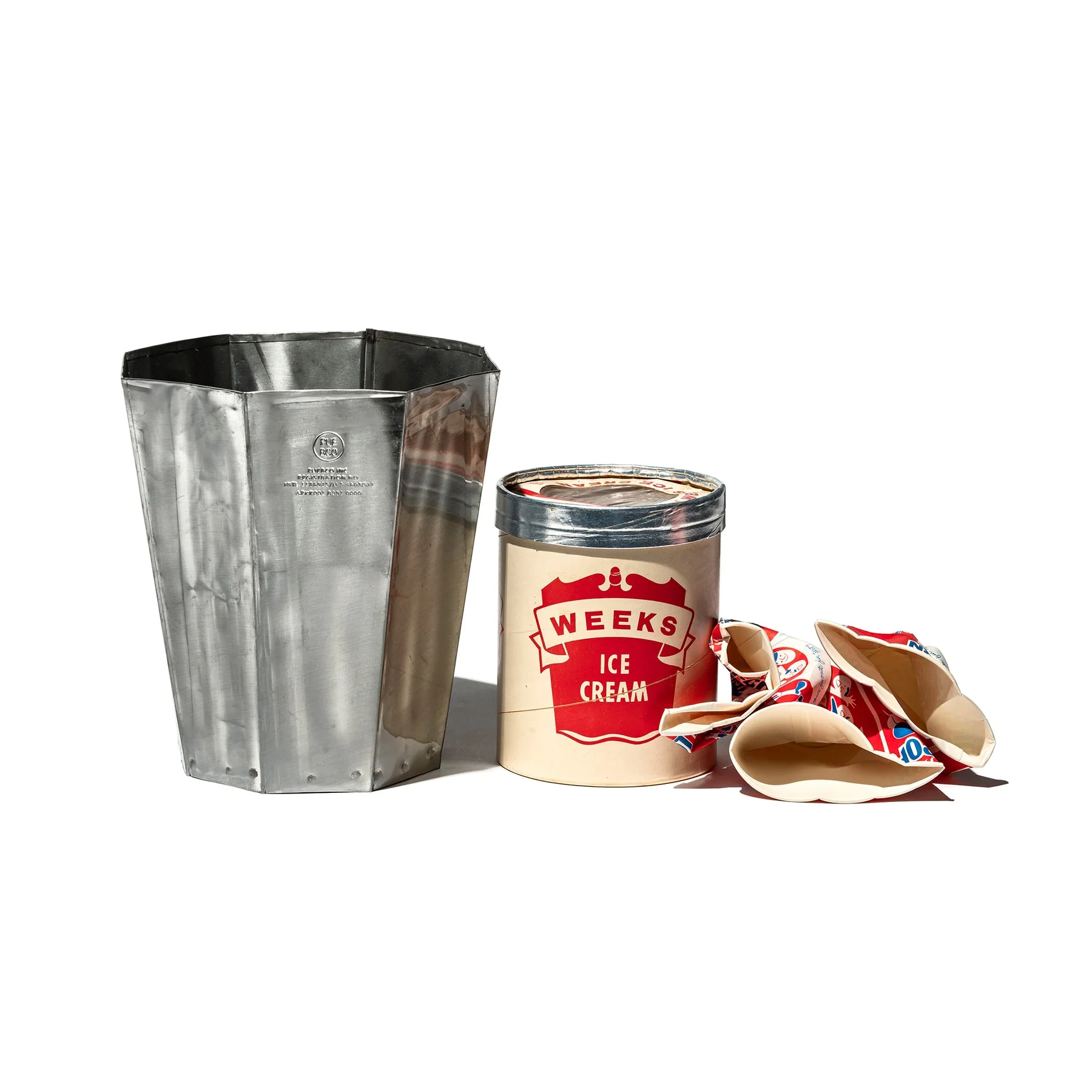 RECYCLED STEEL TRASHCAN - Image 9