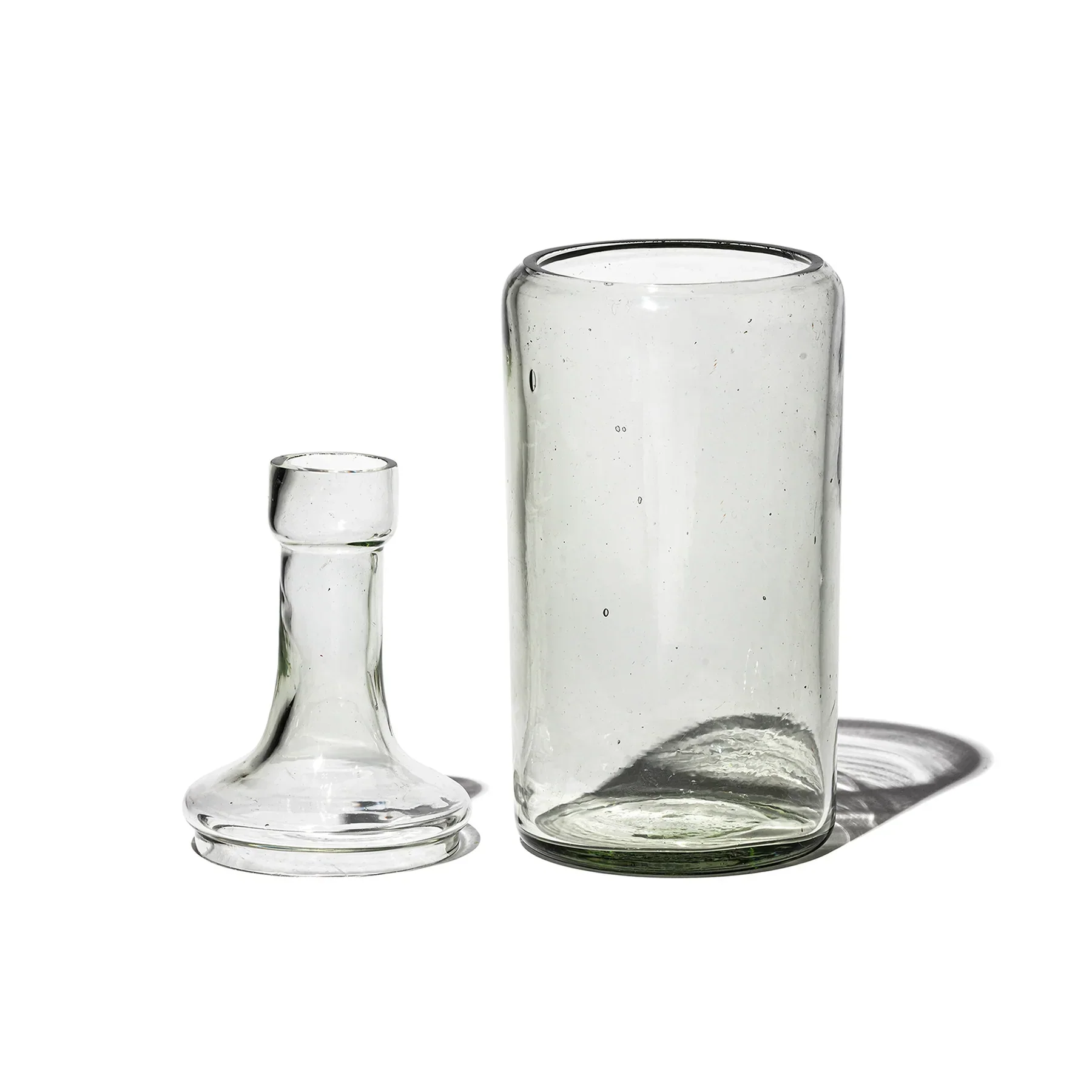 Recycled Glass 2-Way Flower Vase - Image 8