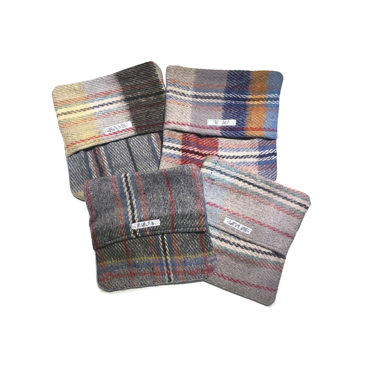 RECYCLED WOOL MIX CUSHION COVER 45 x 45 / Assorted Color - Image 5
