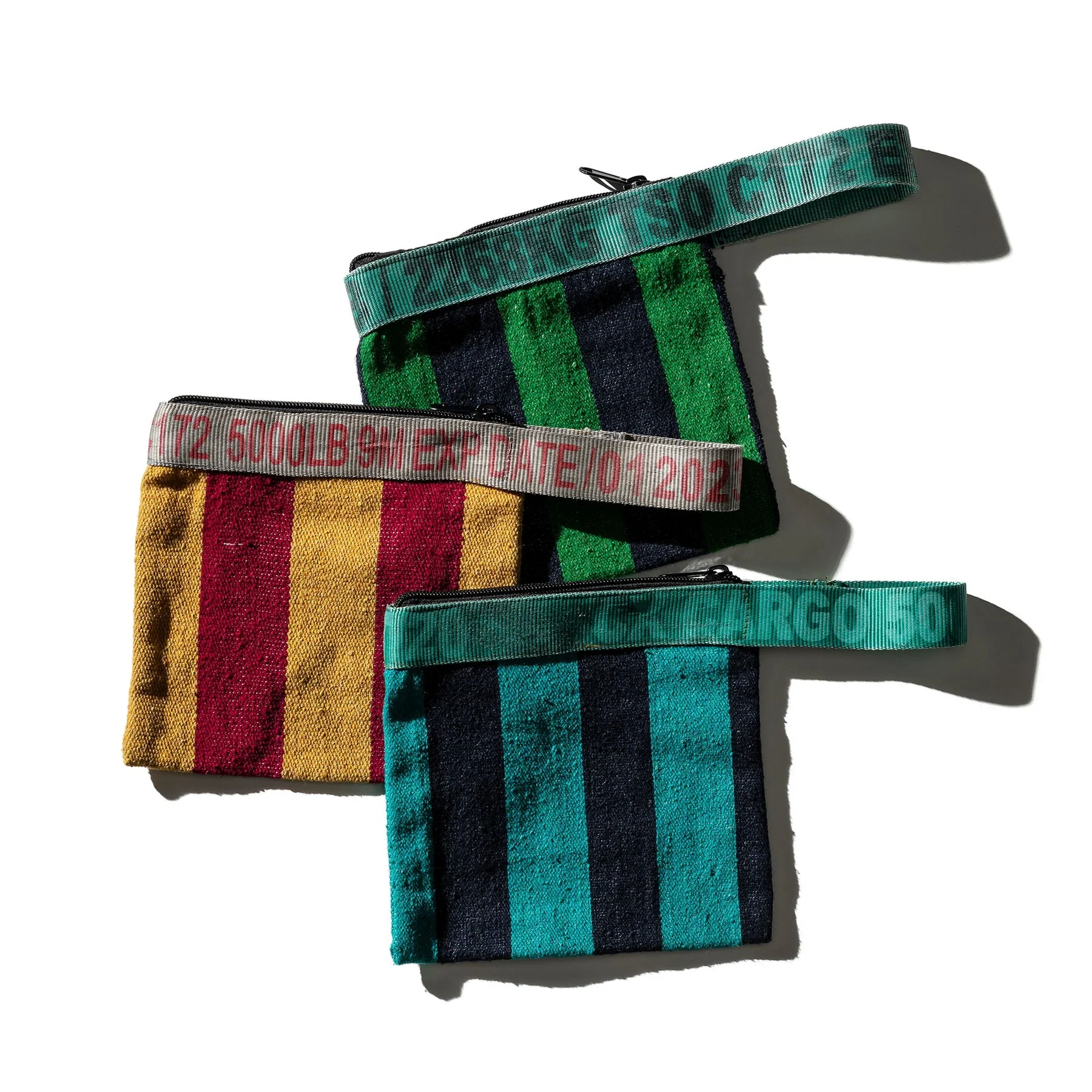 Rug Pouch - Green x Navy Blue - Image 3