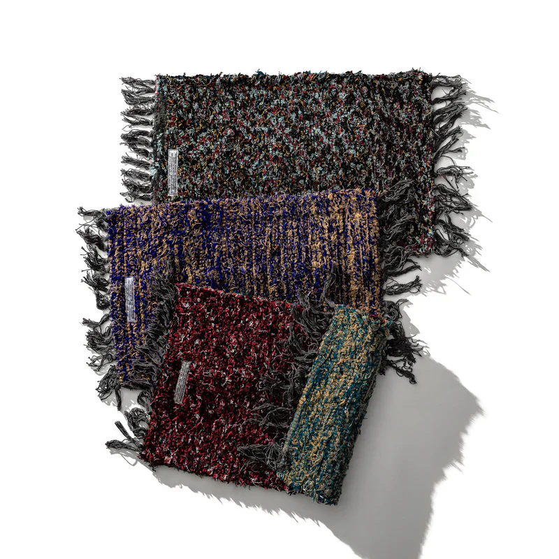 Scrap Yarn Reversible Mat