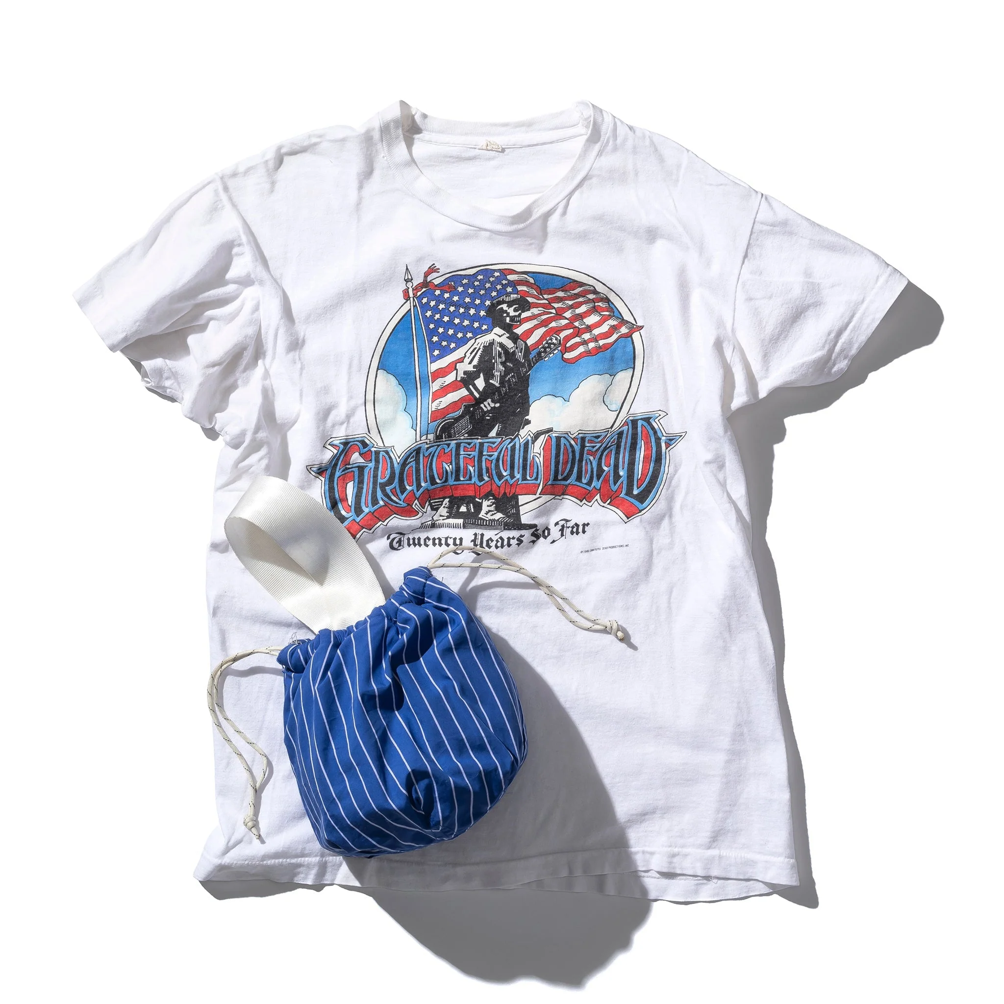 Shirt Fabric Drawstring Bag - Image 11