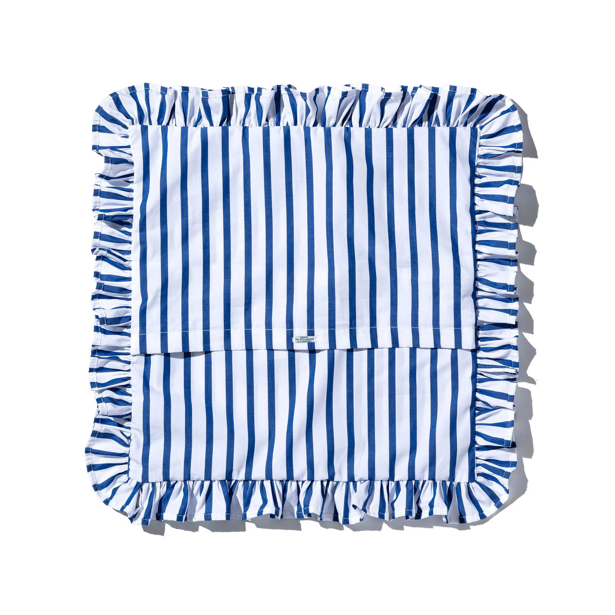 Shirt Fabric Ruffle Cushion Cover - Image 10