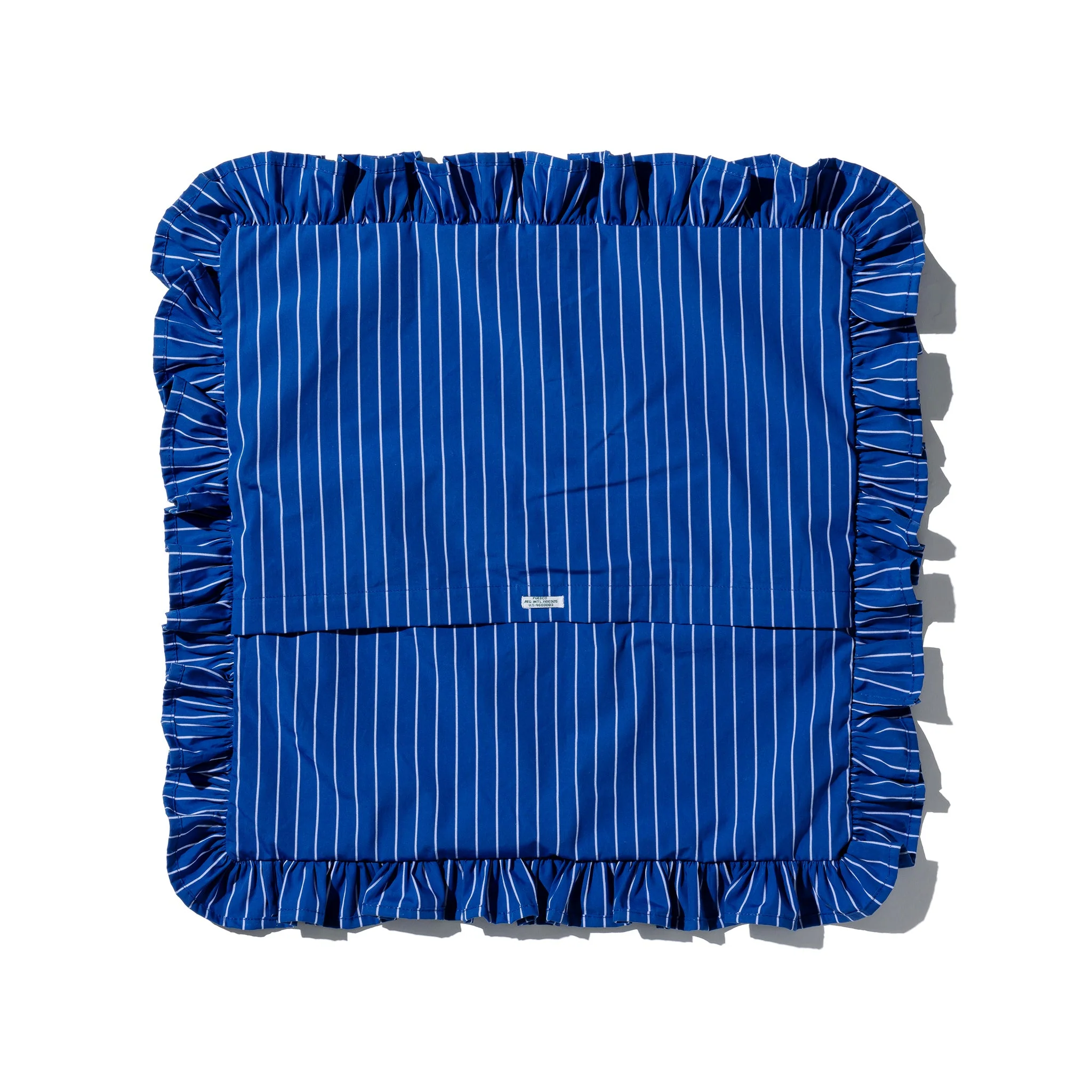 Shirt Fabric Ruffle Cushion Cover - Image 11