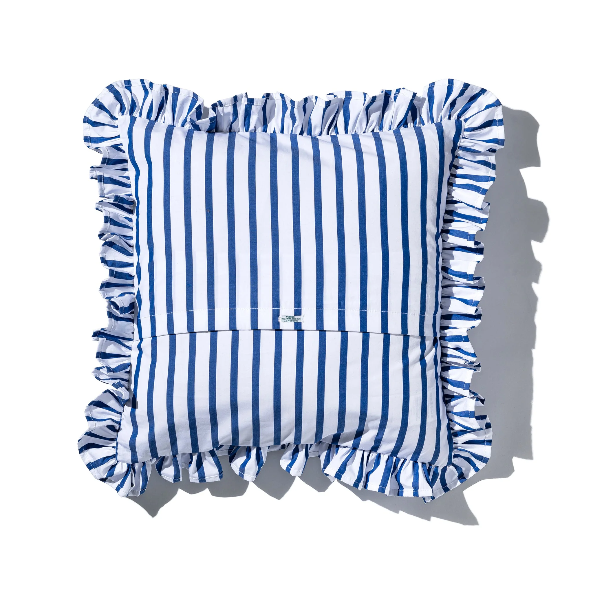 Shirt Fabric Ruffle Cushion Cover - Image 4