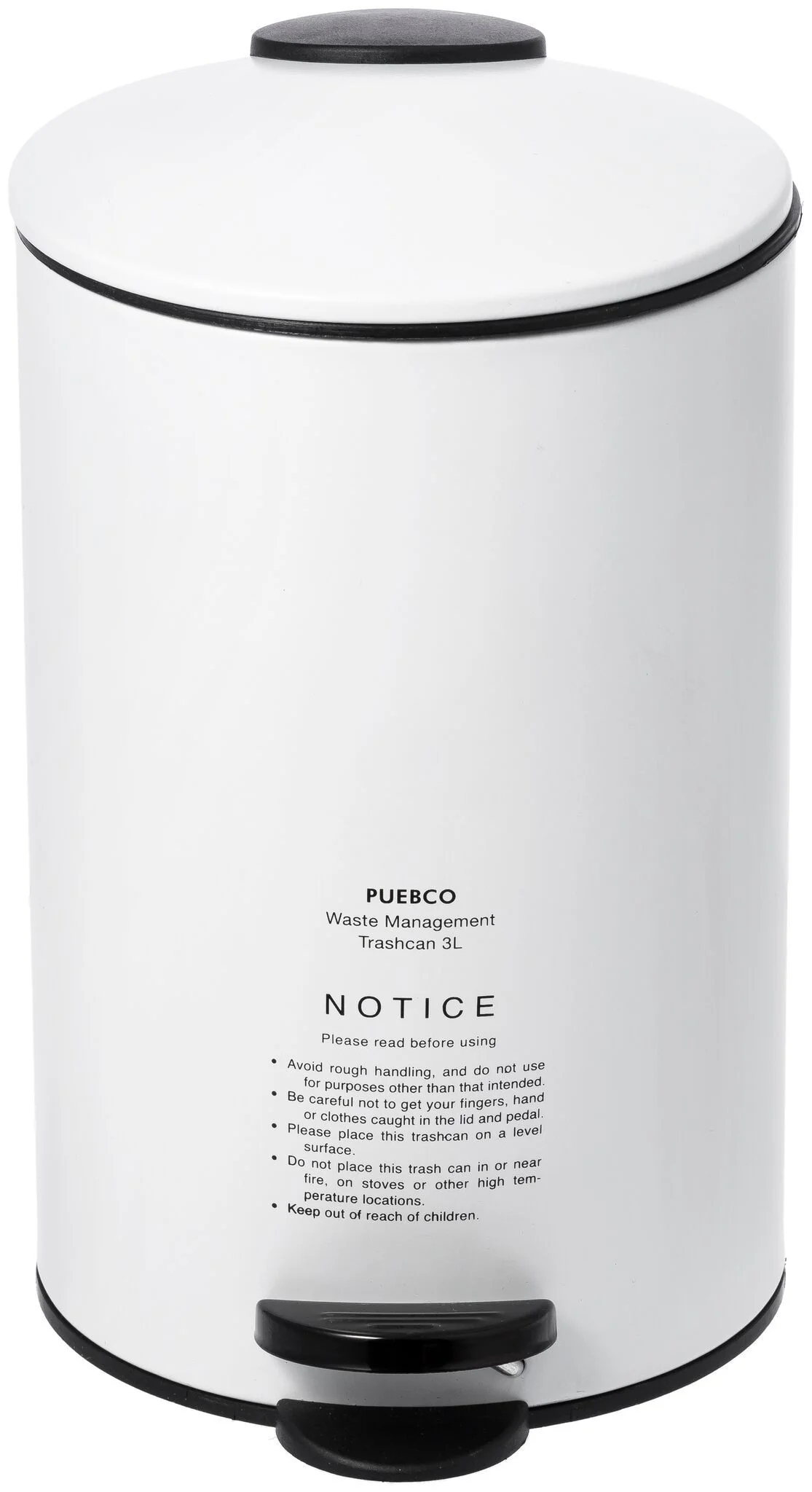 TRASH CAN - WHITE - Image 3