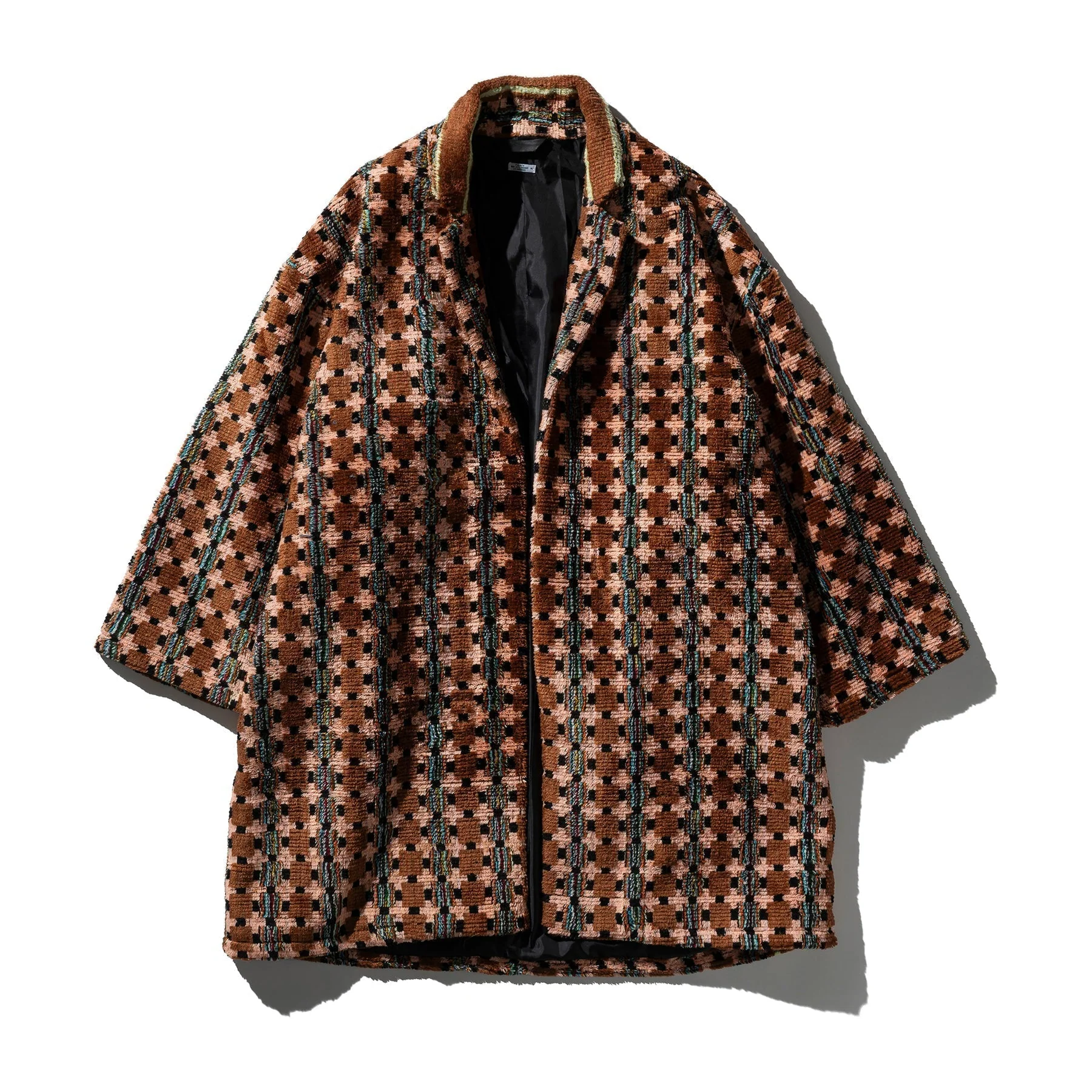 Truck Seat Fabric Collared Coat - Image 2