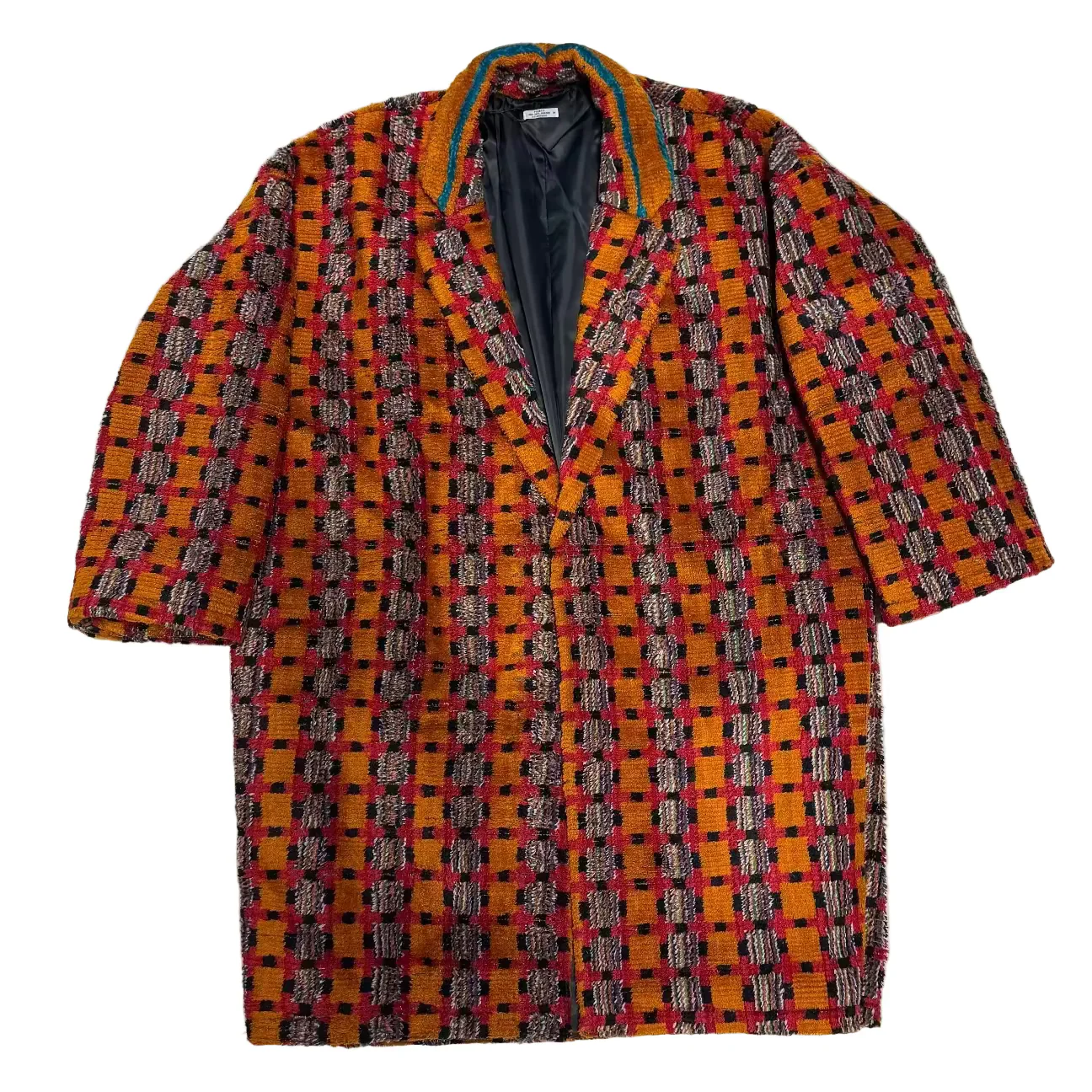Truck Seat Fabric Collared Coat - Image 7