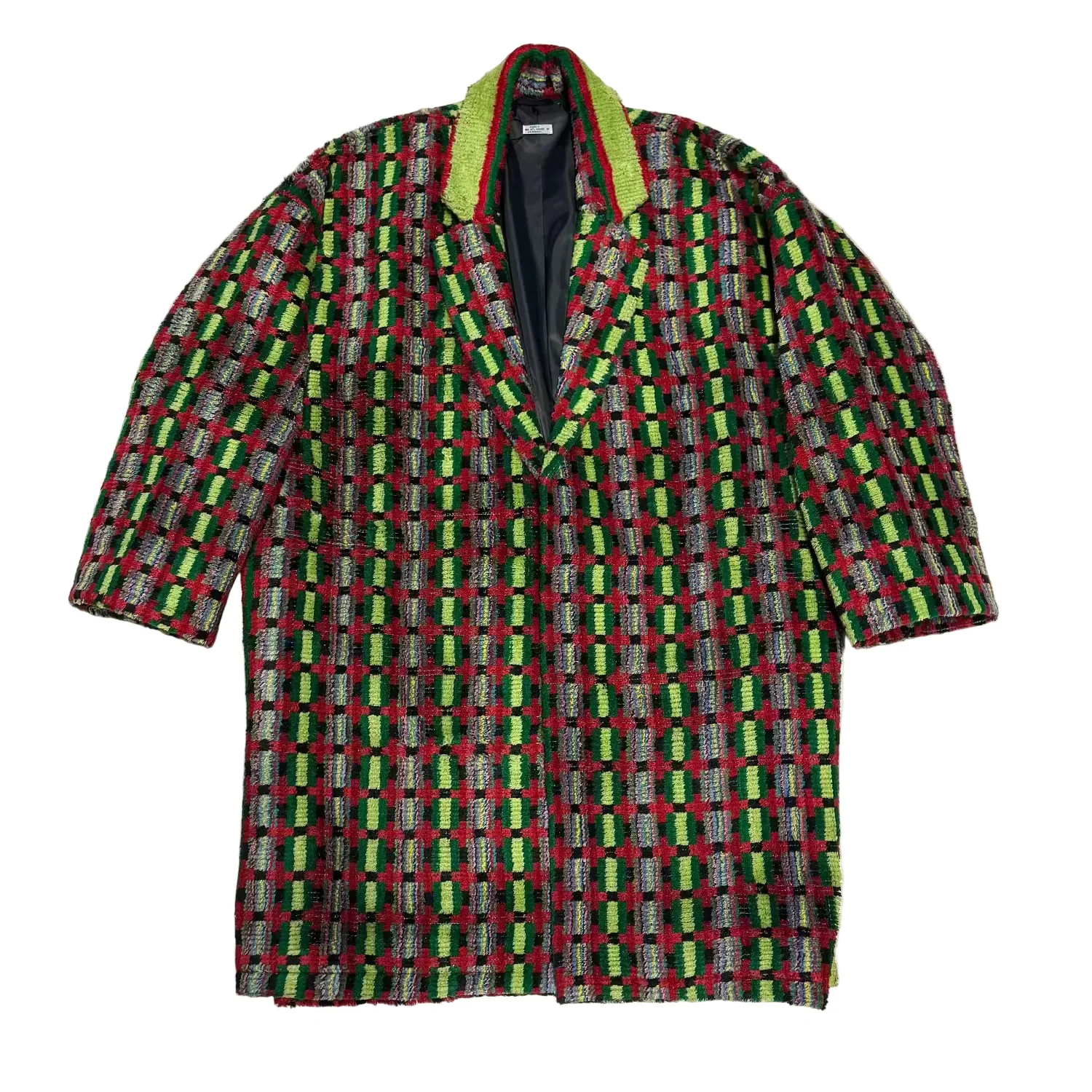 Truck Seat Fabric Collared Coat - Image 9