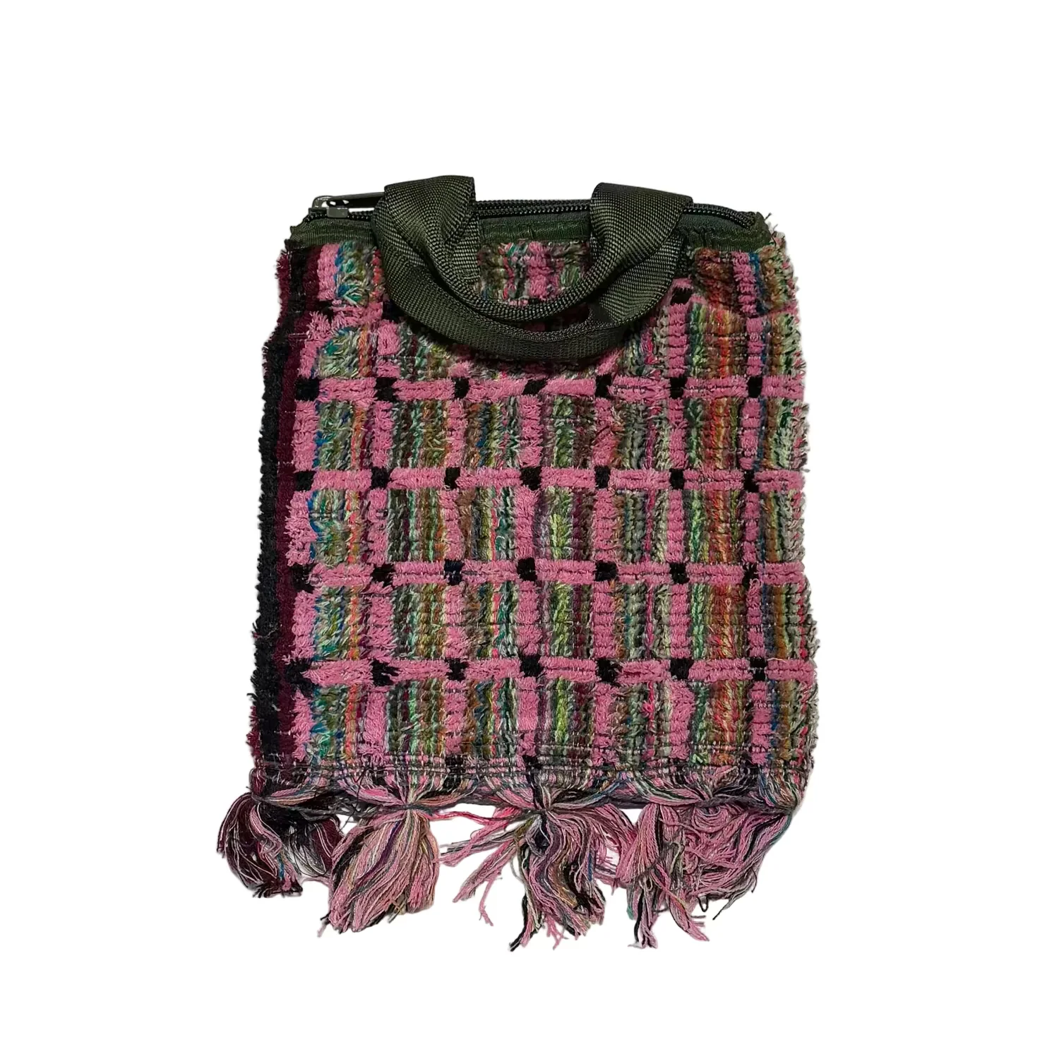 TRUCK SEAT FABRIC SMALL TOTE - Image 12