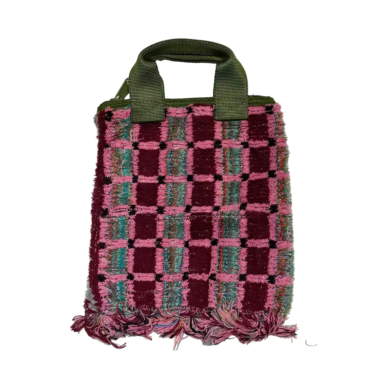 TRUCK SEAT FABRIC SMALL TOTE - Image 20