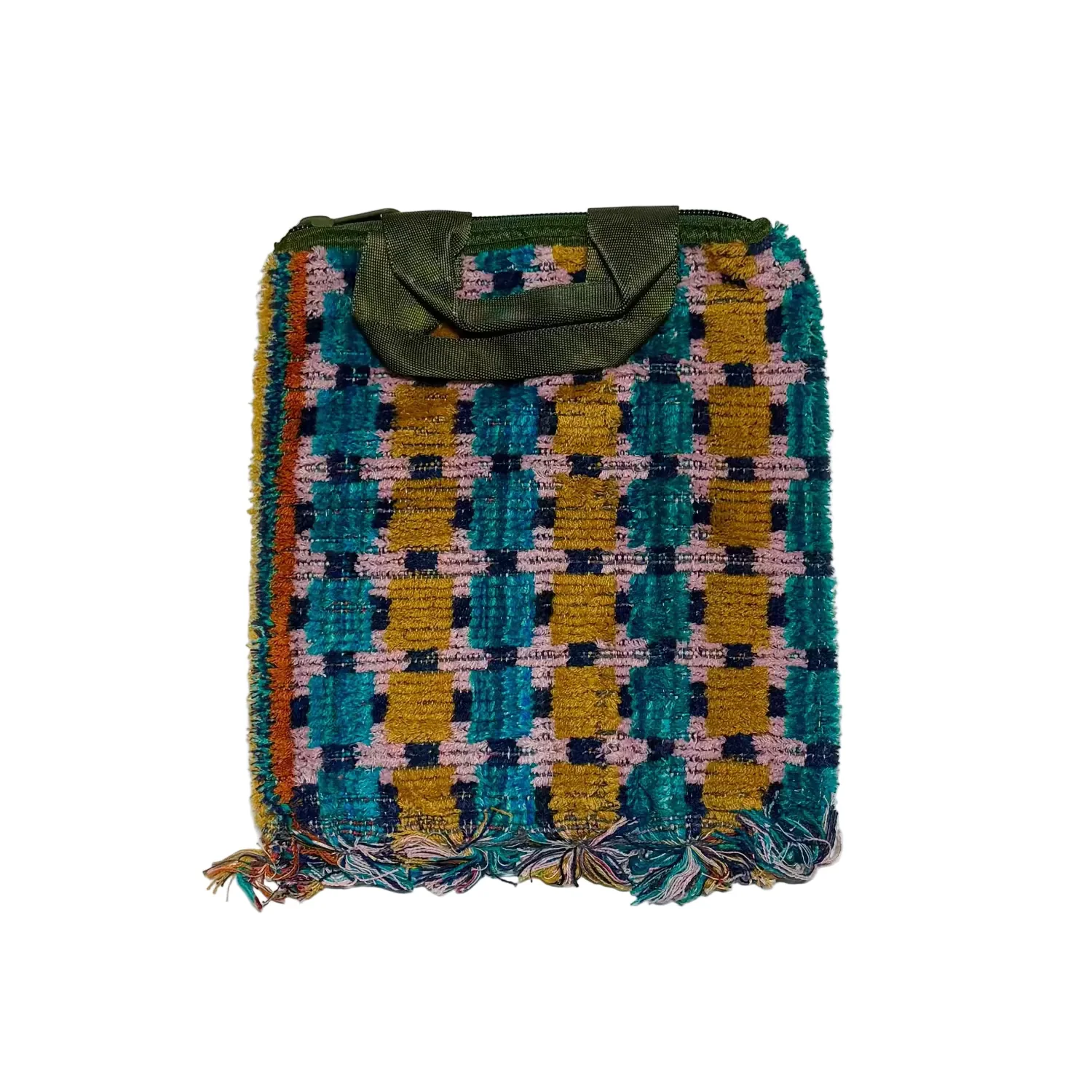 TRUCK SEAT FABRIC SMALL TOTE - Image 23