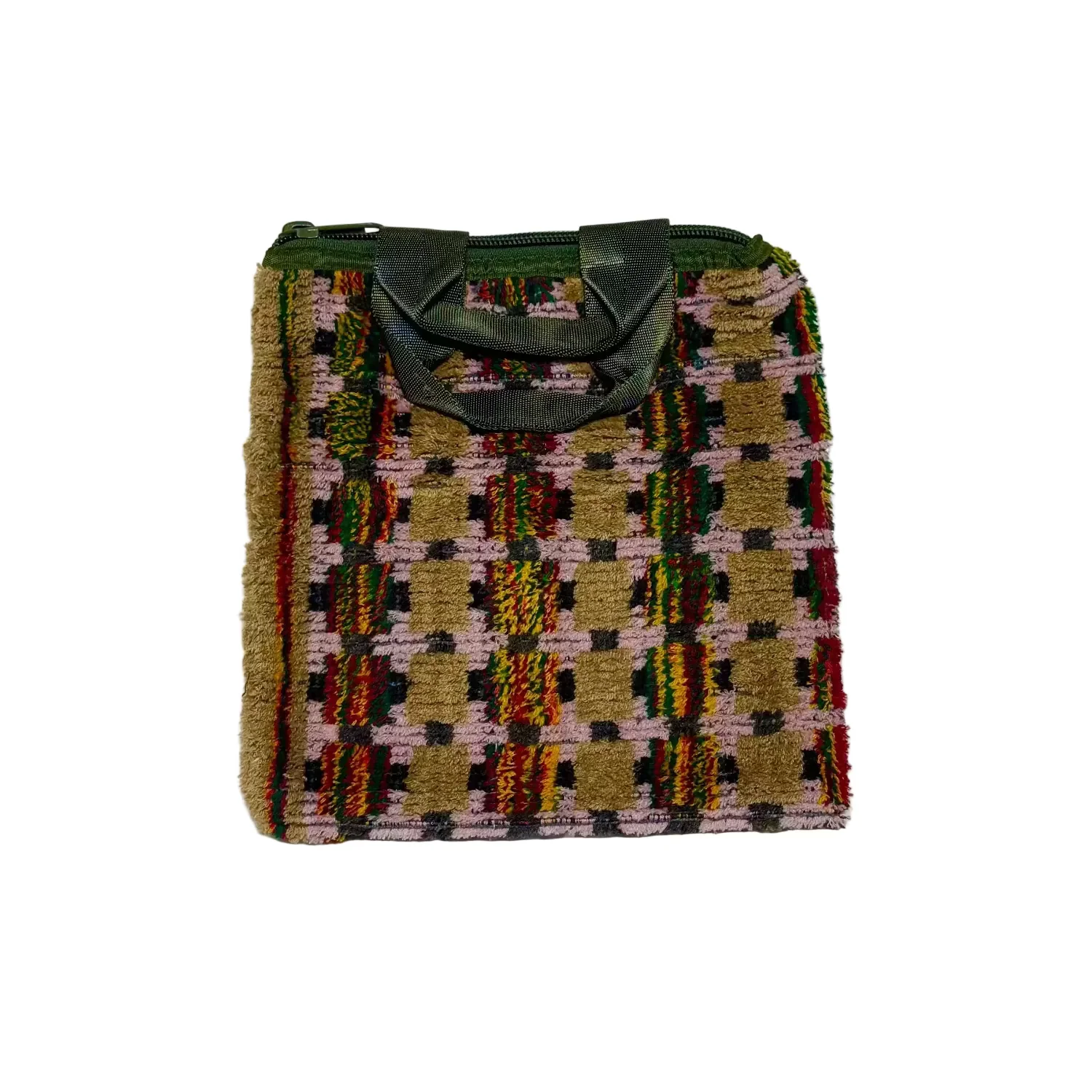 TRUCK SEAT FABRIC SMALL TOTE - Image 30