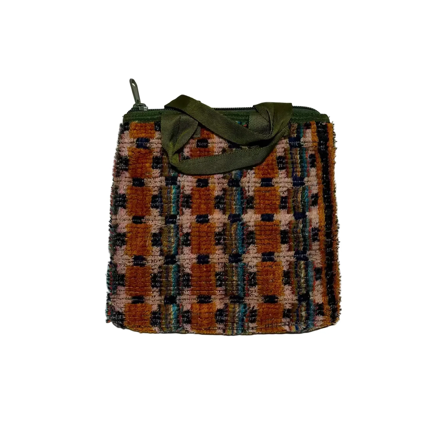 TRUCK SEAT FABRIC SMALL TOTE - Image 34