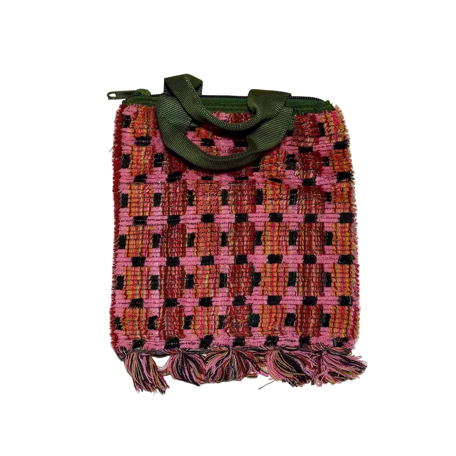 TRUCK SEAT FABRIC SMALL TOTE - Image 40