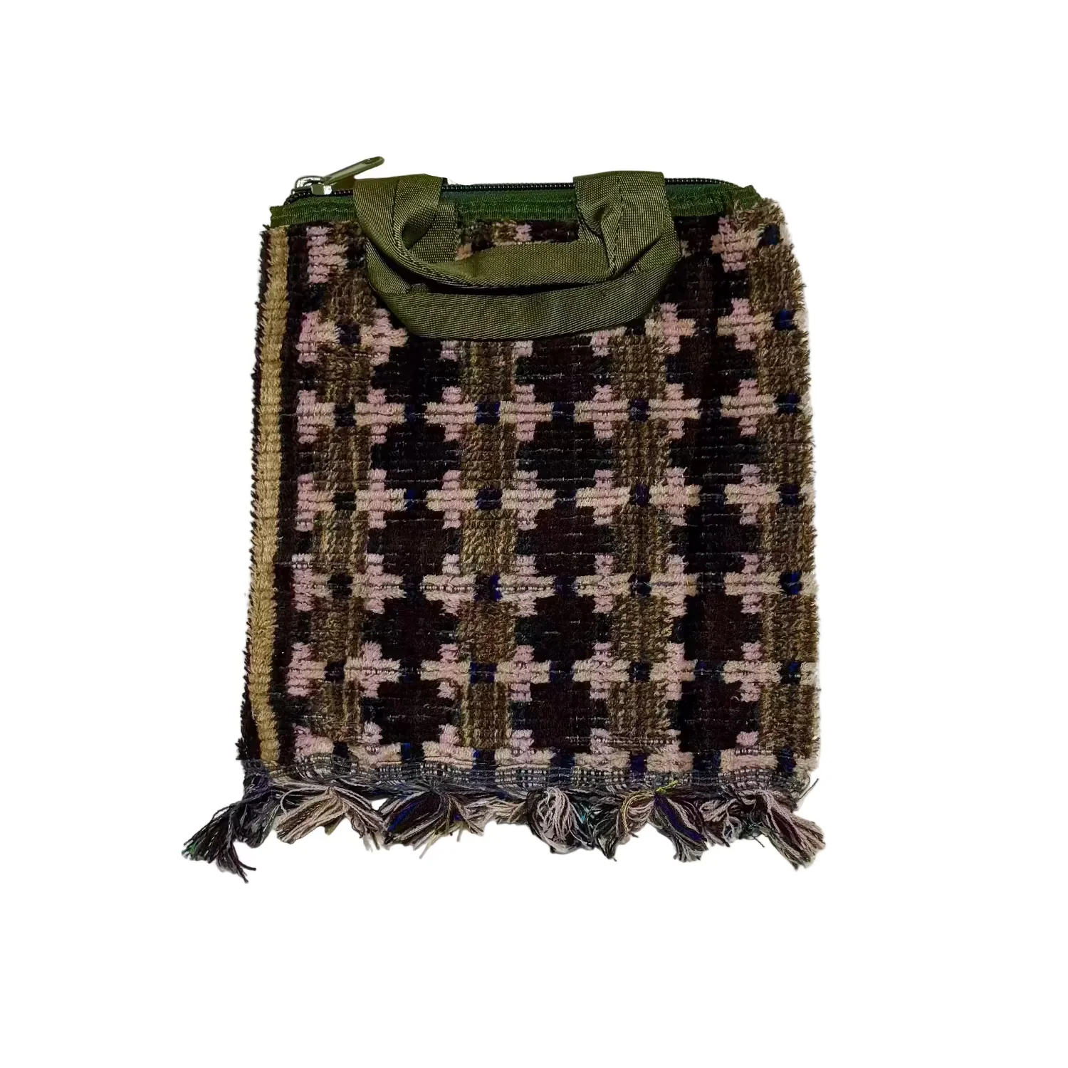 TRUCK SEAT FABRIC SMALL TOTE - Image 41