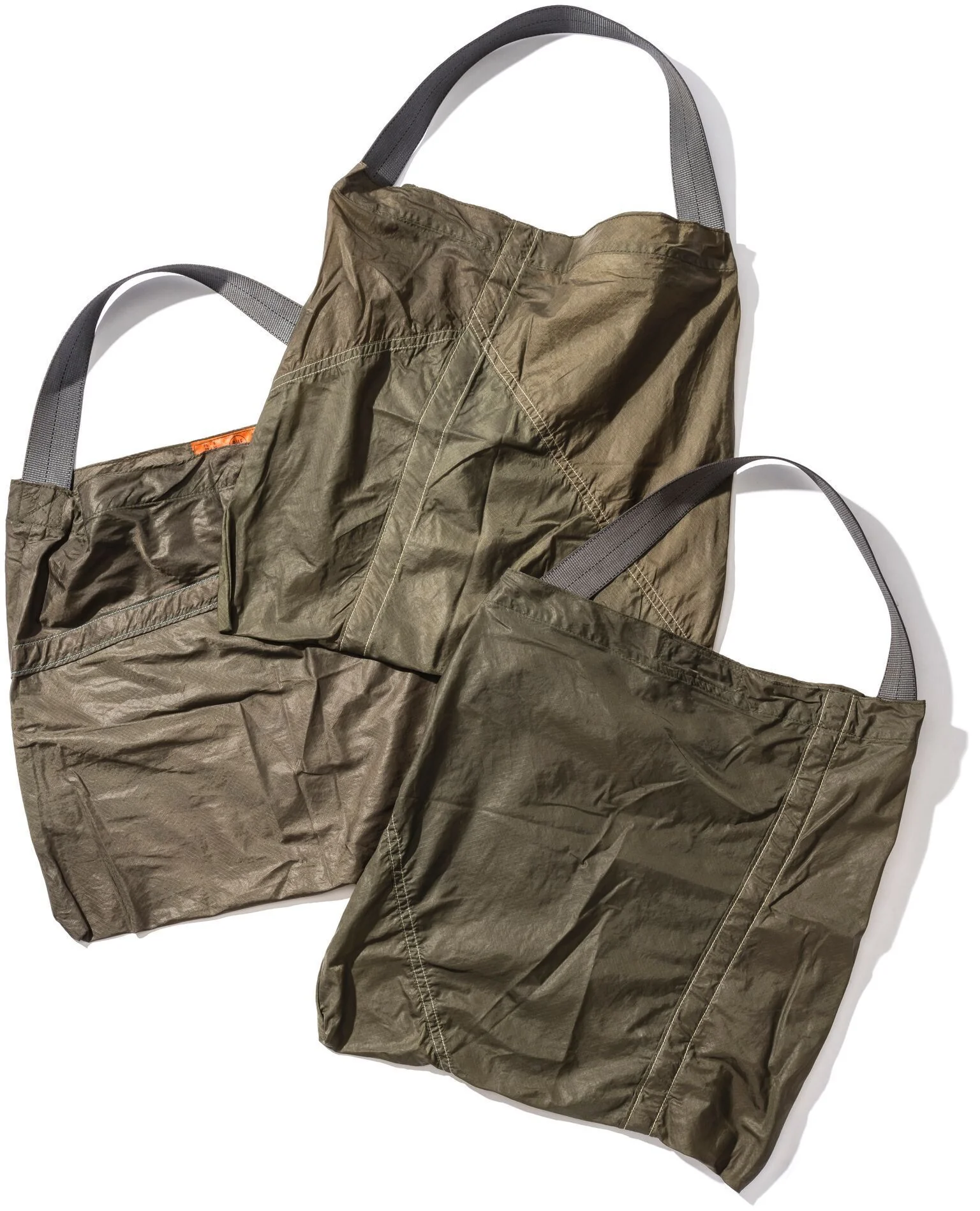 VINTAGE PARACHUTE LIGHT BAG - OLIVE - Image 5