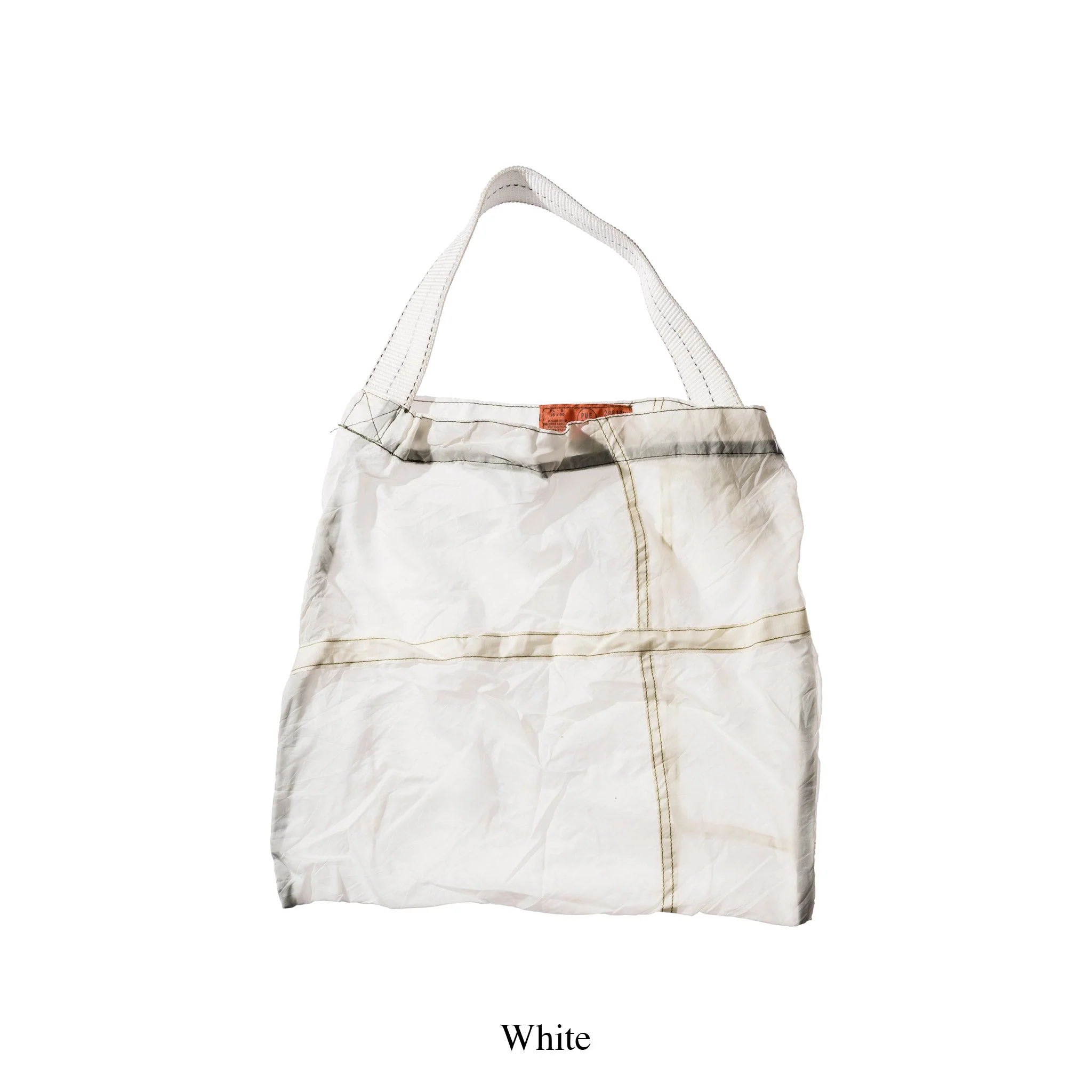 VINTAGE PARACHUTE LIGHT BAG - WHITE - Image 5