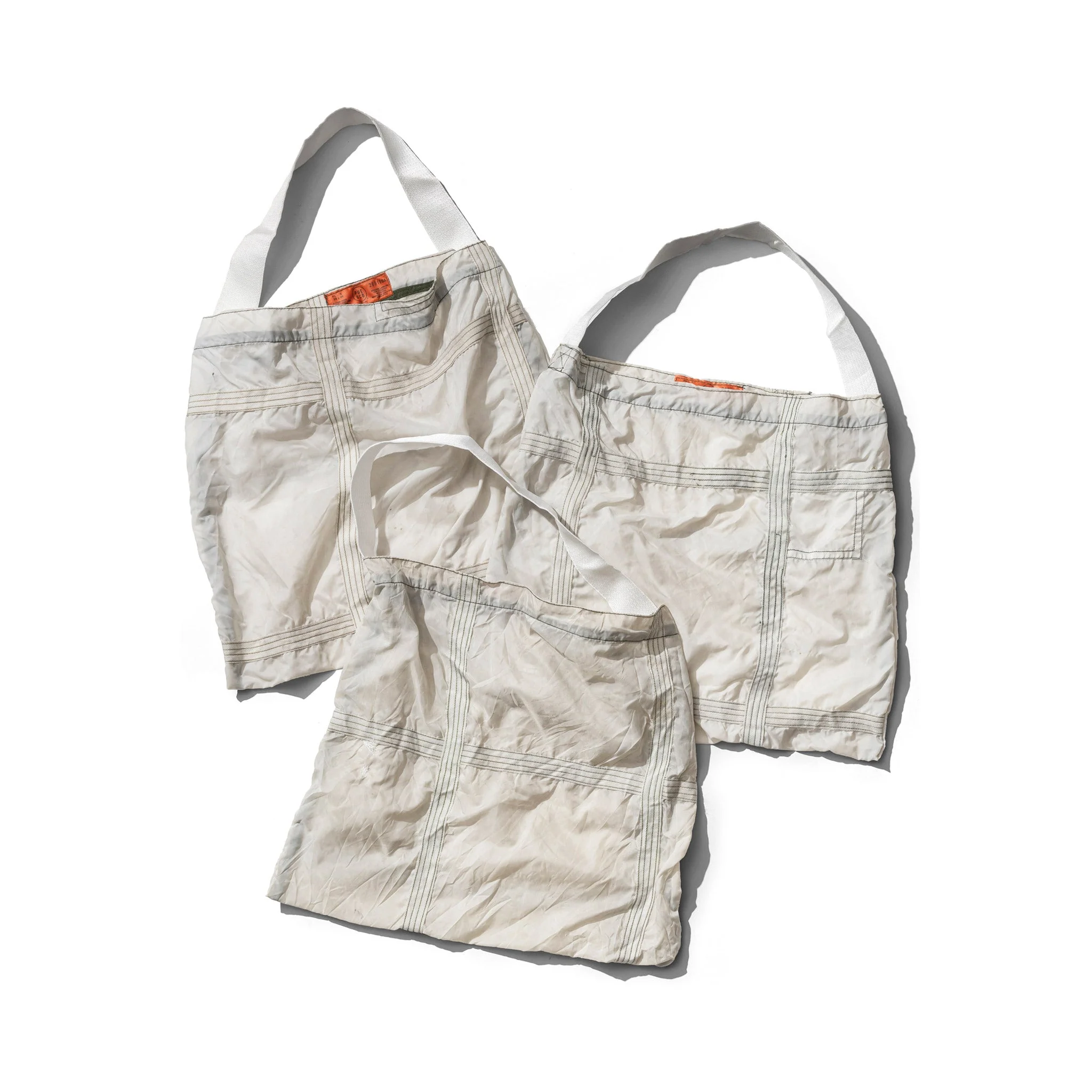 VINTAGE PARACHUTE LIGHT BAG - WHITE - Image 7
