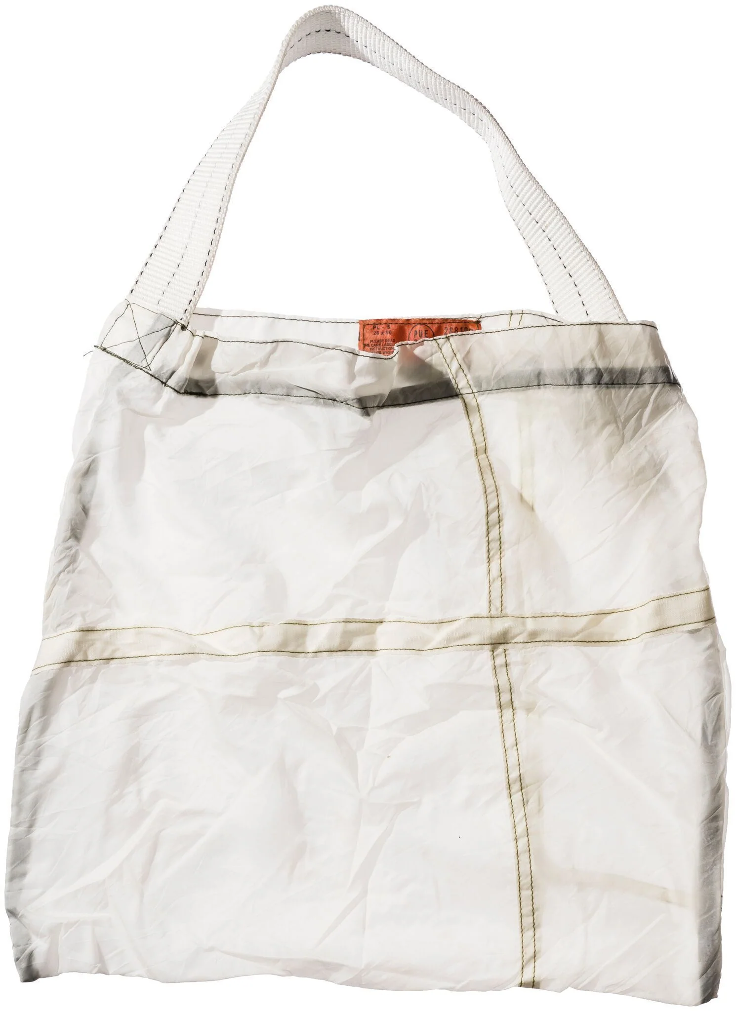 VINTAGE PARACHUTE LIGHT BAG - WHITE - Image 9