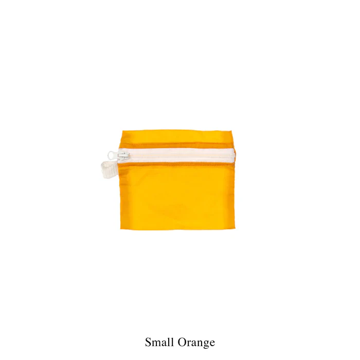 VINTAGE PARACHUTE LIGHT POUCH - SMALL - ORANGE - Image 3