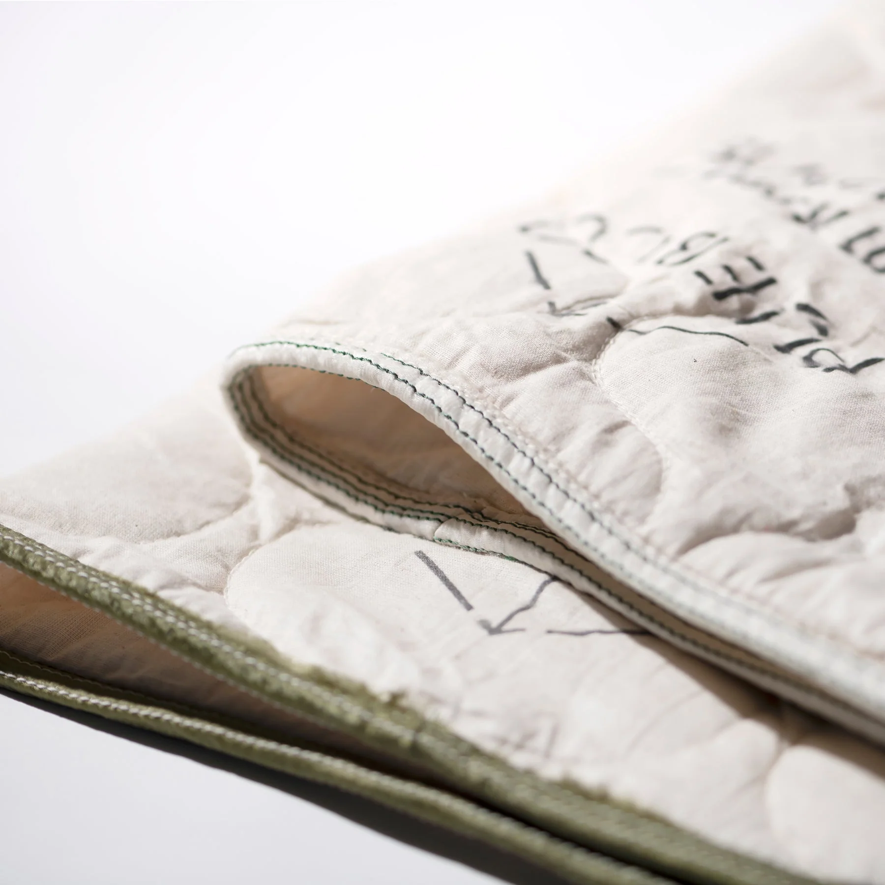 Vintage Parachute Line Quilted Blanket - Image 6