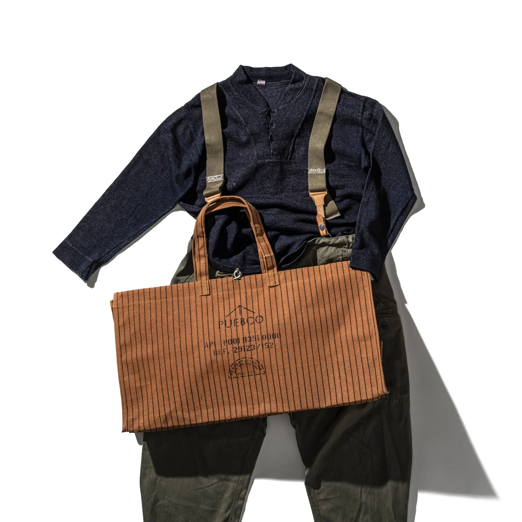 Waxed Canvas Large Bag - Image 4