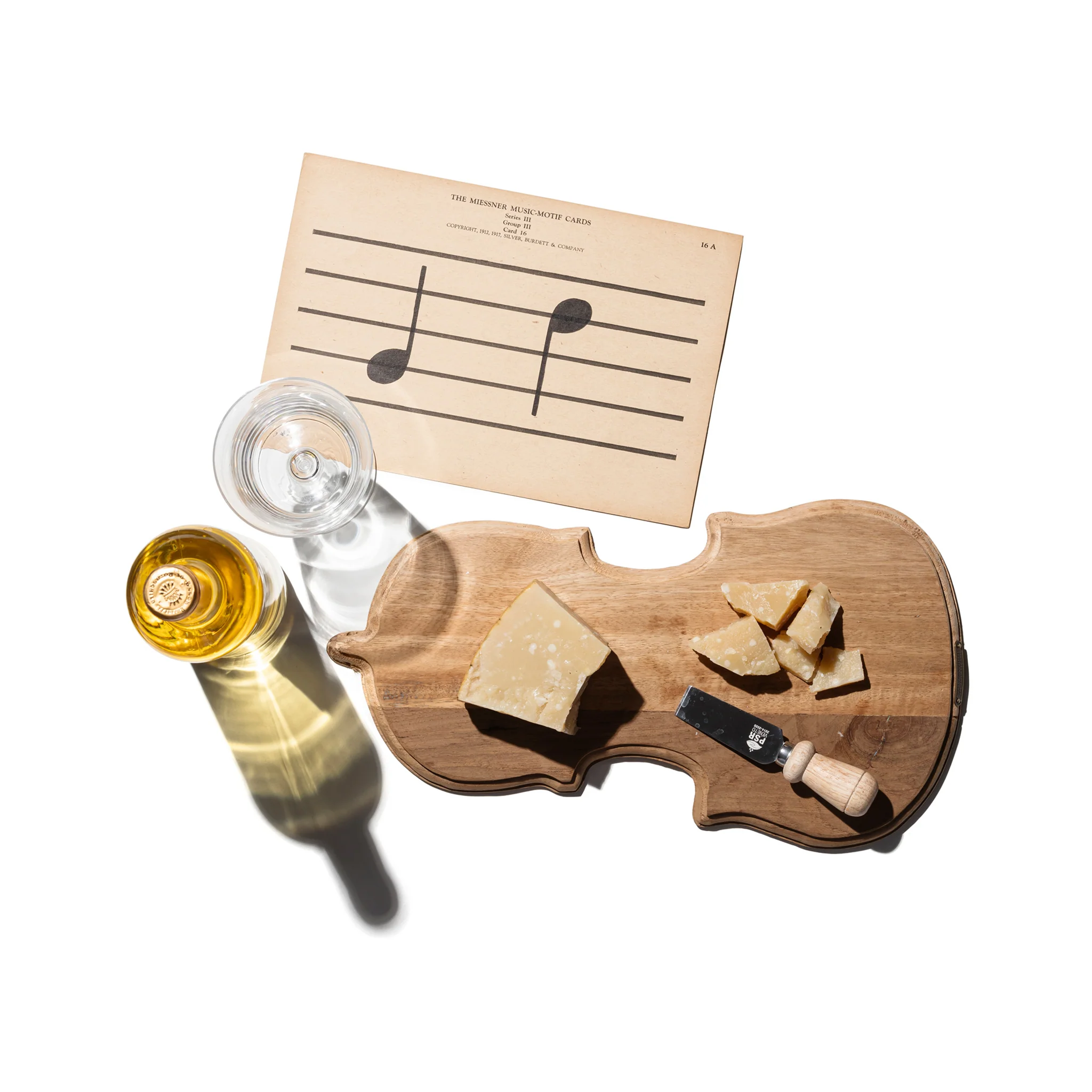 WOOD VIOLIN CUTTING BOARD - Image 3